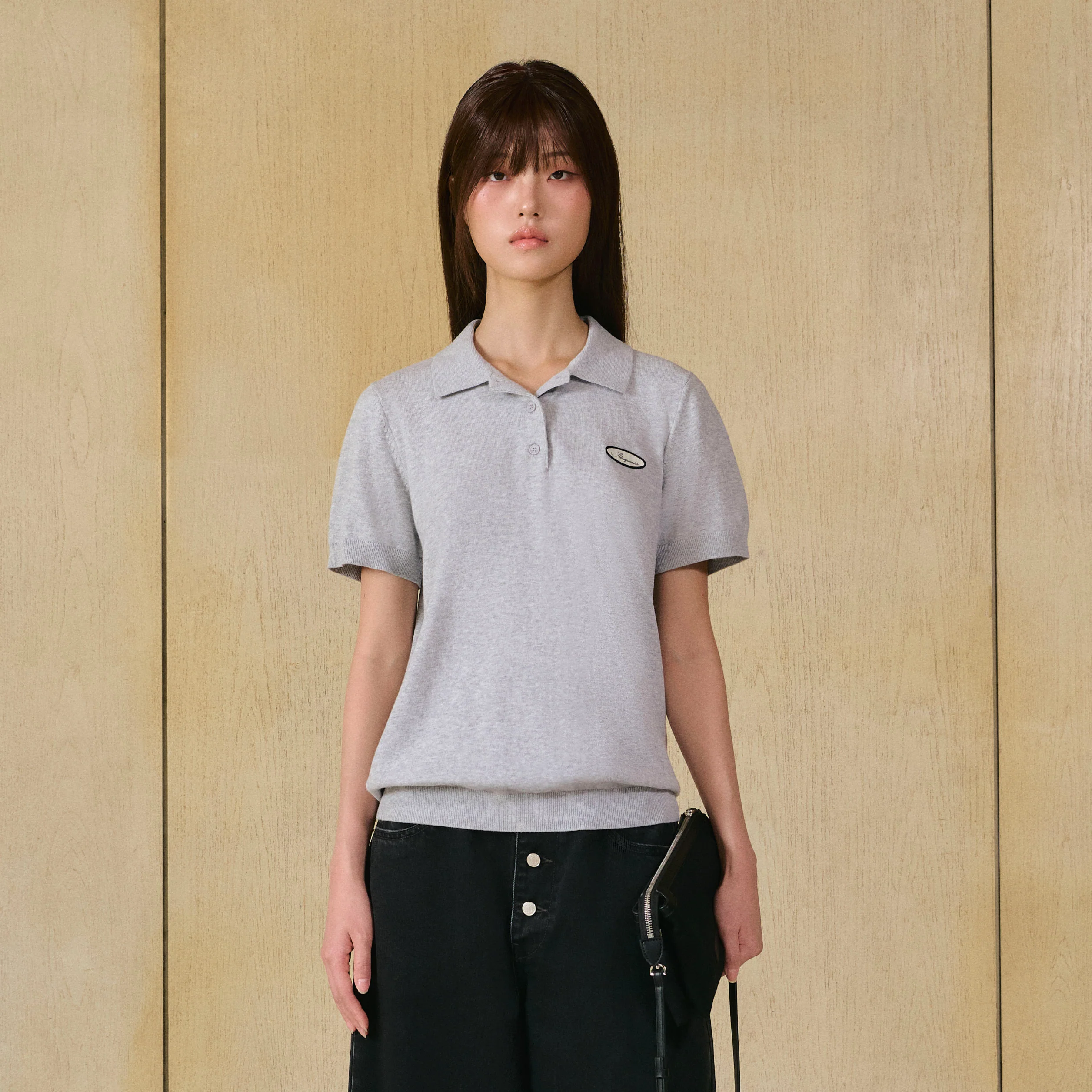 00K Academy Polo | Locker Gray - Image 2