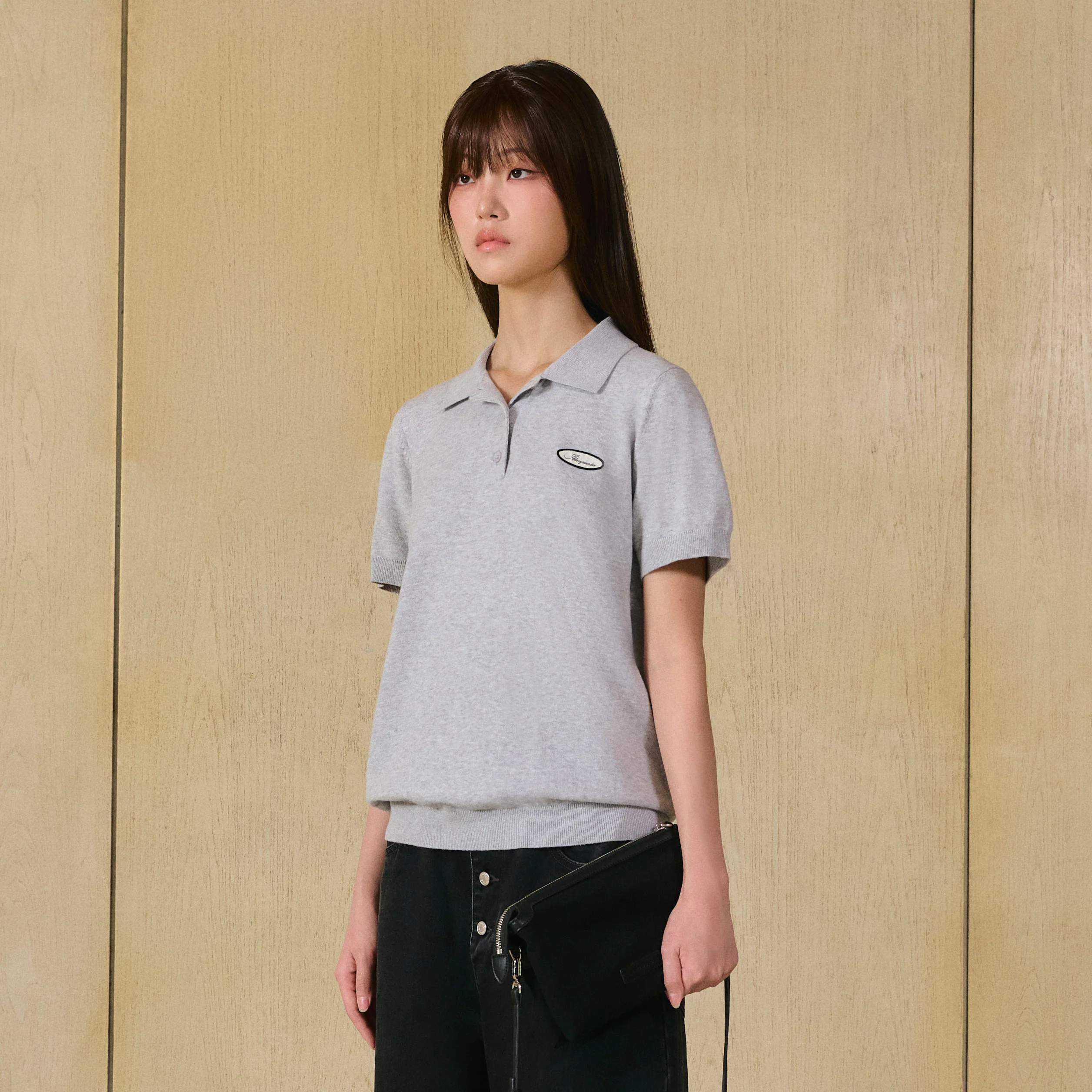 00K Academy Polo | Locker Gray - Image 3