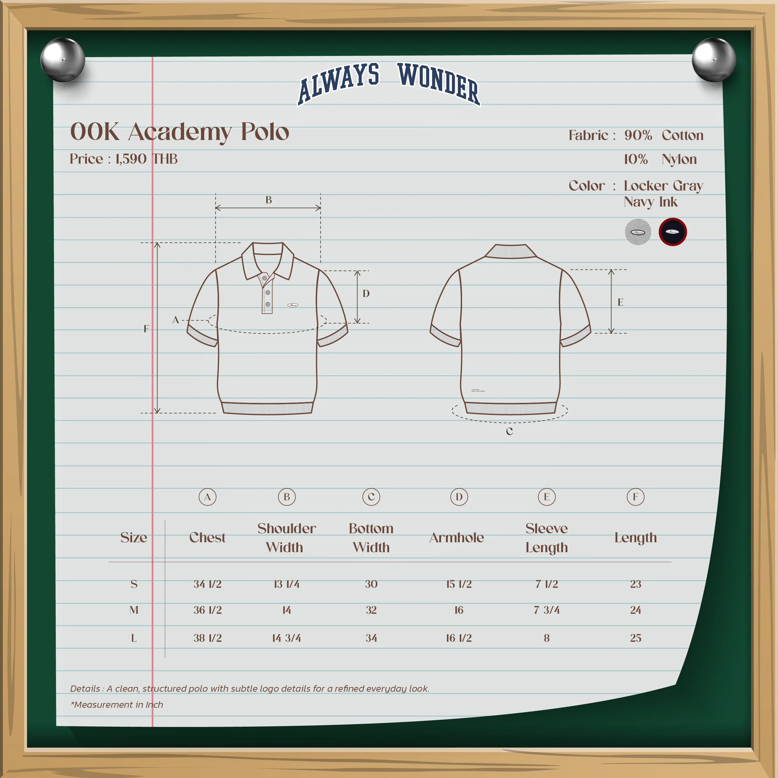00K Academy Polo | Navy Ink - Image 7
