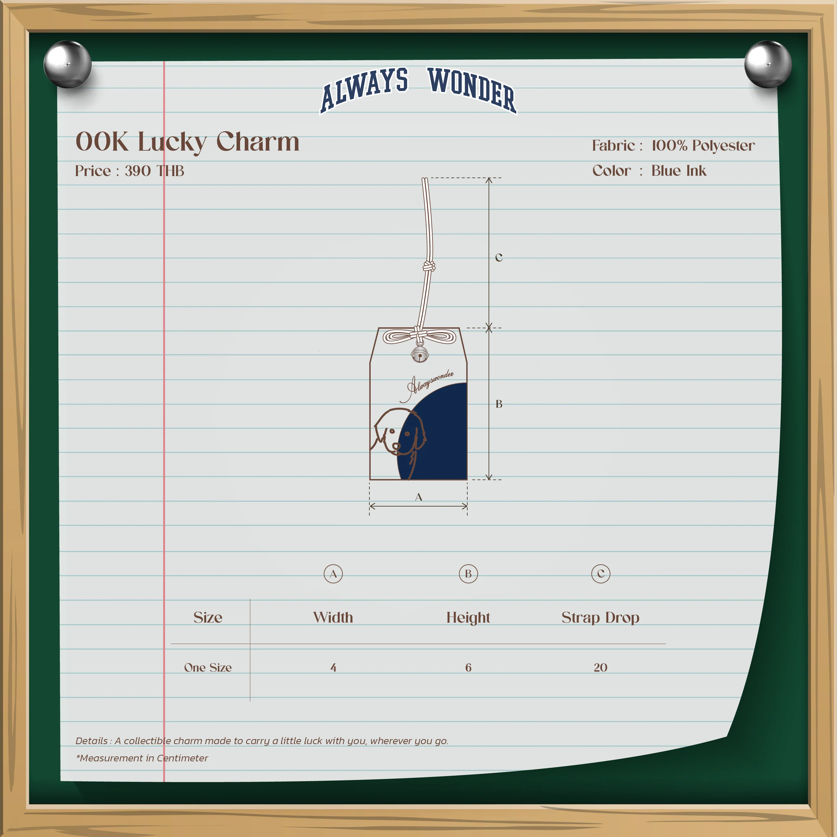 00K Lucky Charm | Blue Ink - Image 3