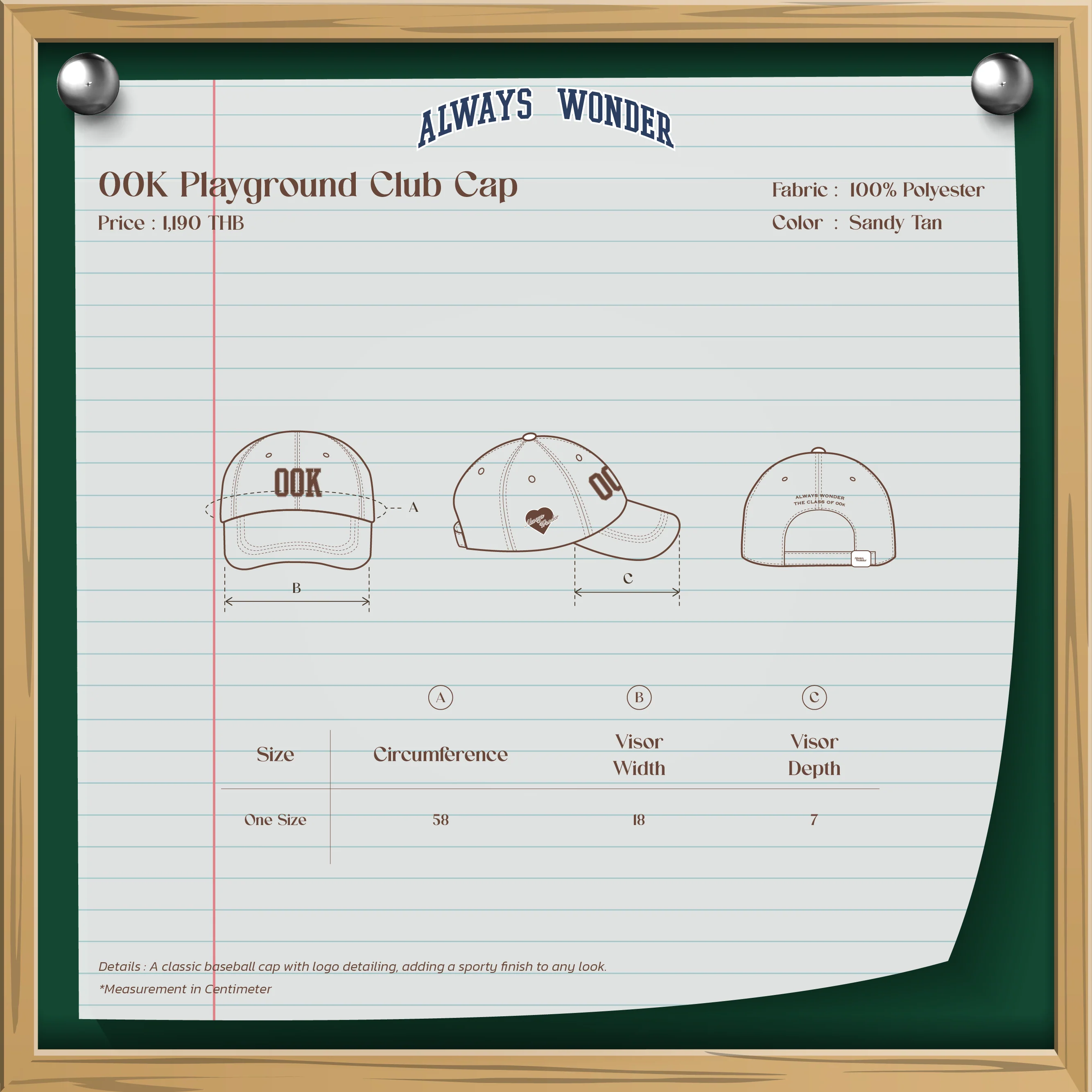 00K Playground Club Cap | Sandy Tan - Image 6