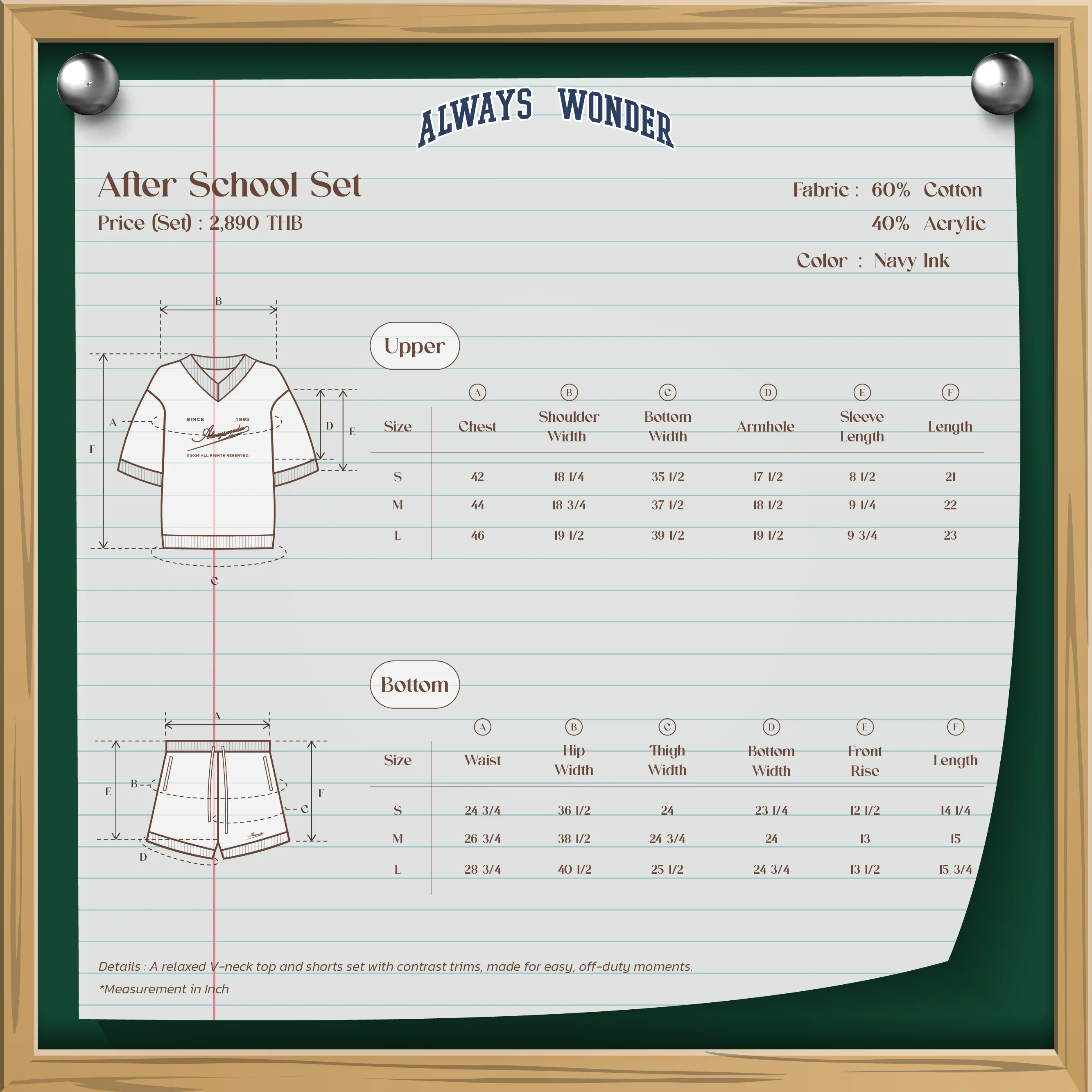 After School Set | Navy Ink - Image 7