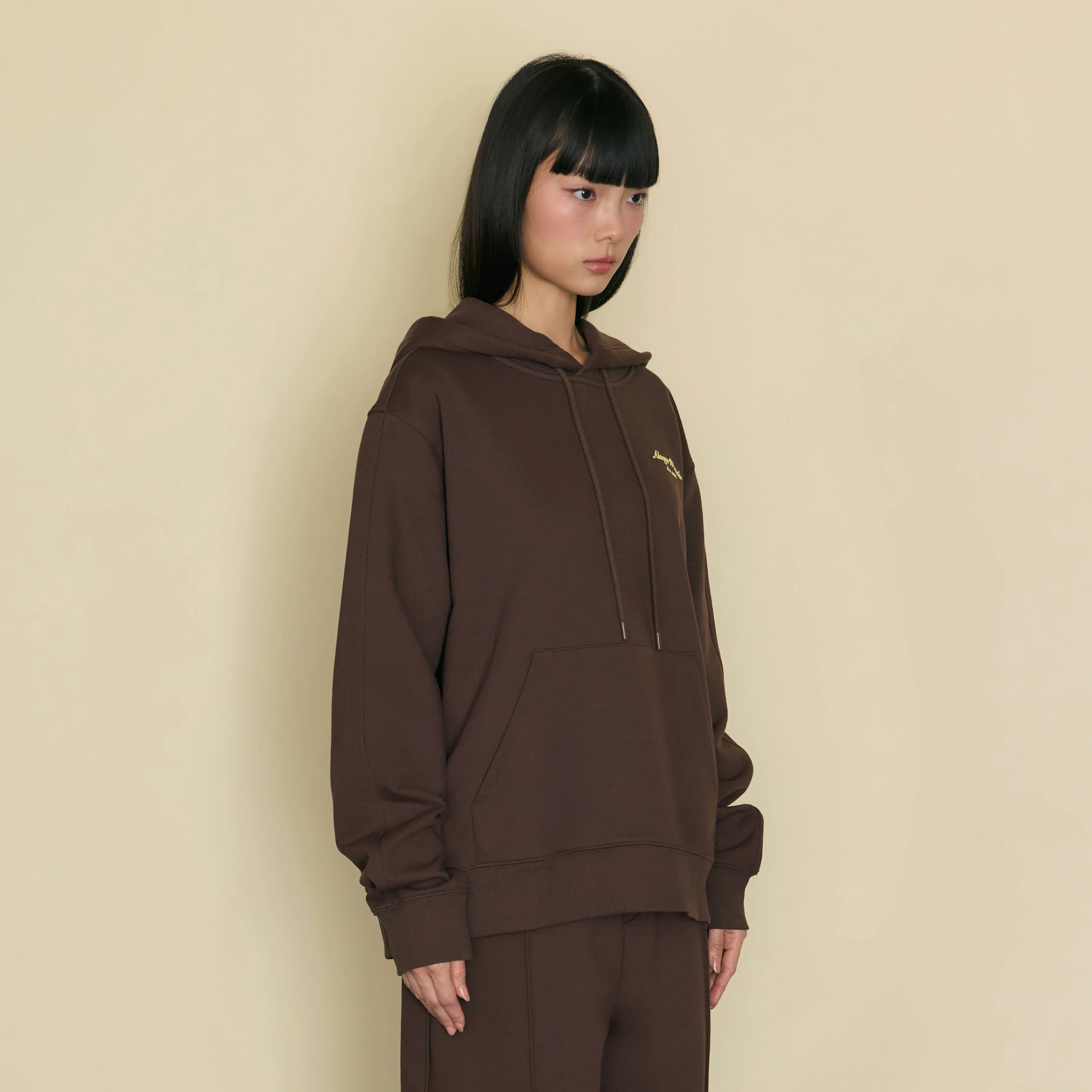 After silence hoodie | Burnt Umber - Image 4