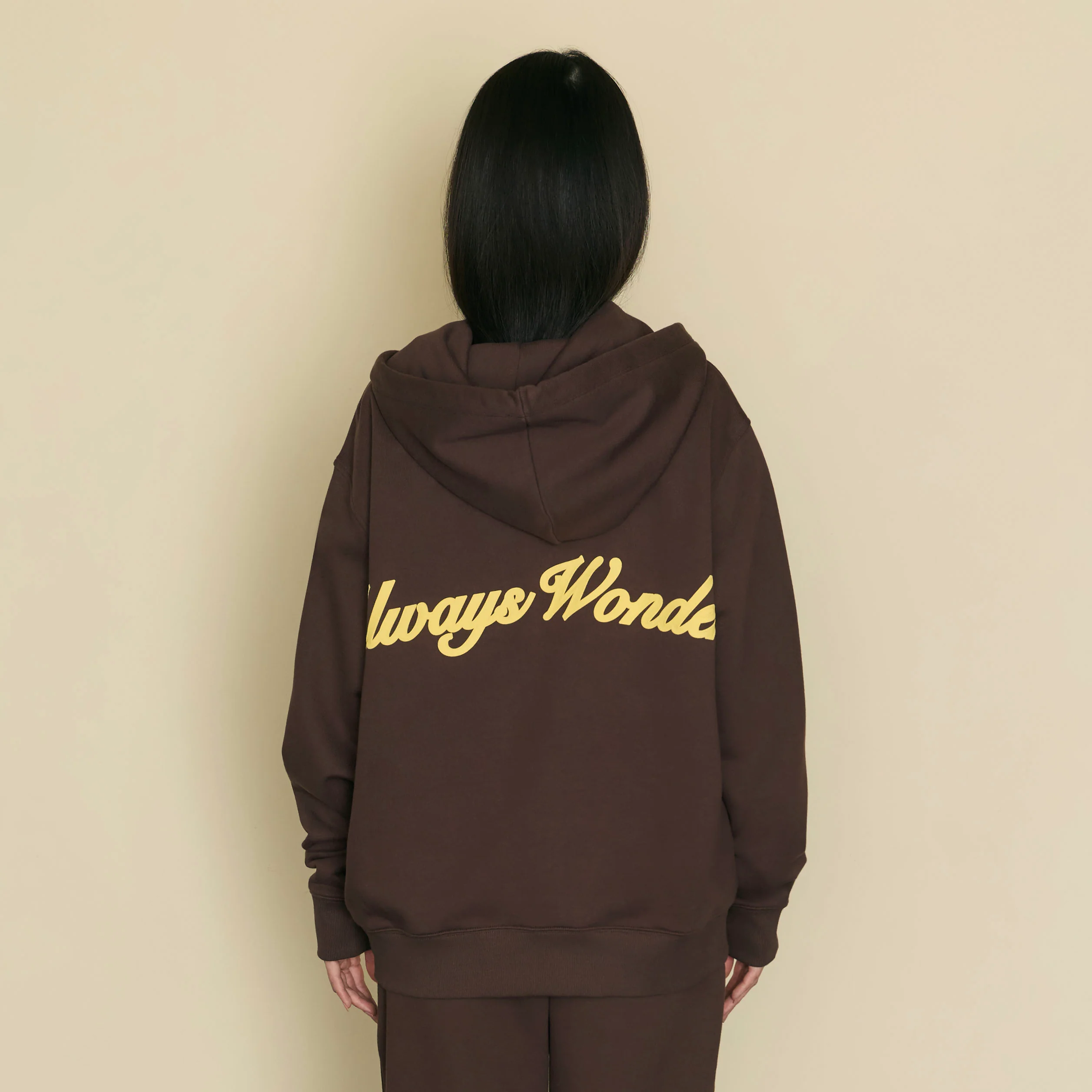 After silence hoodie | Burnt Umber - Image 5