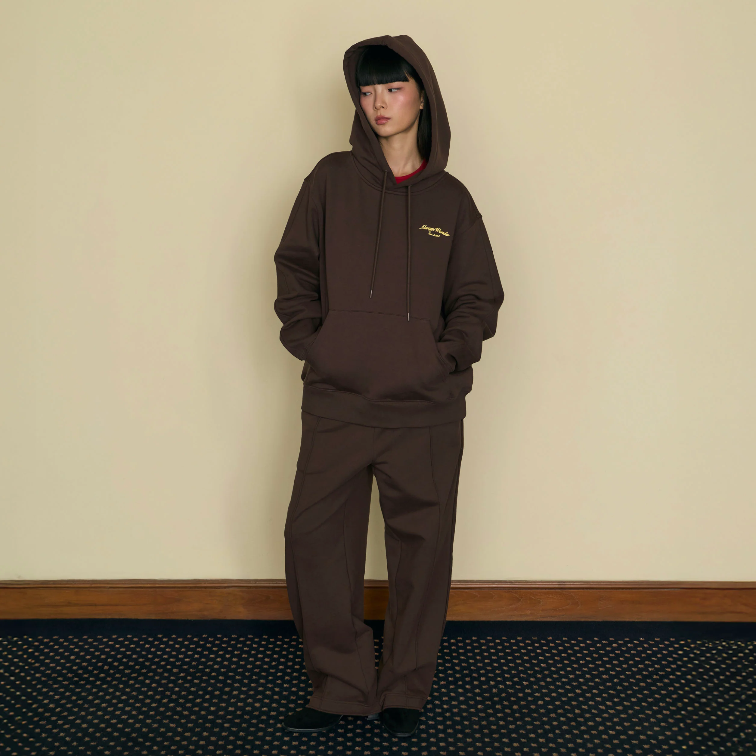 After silence hoodie | Burnt Umber - Image 6