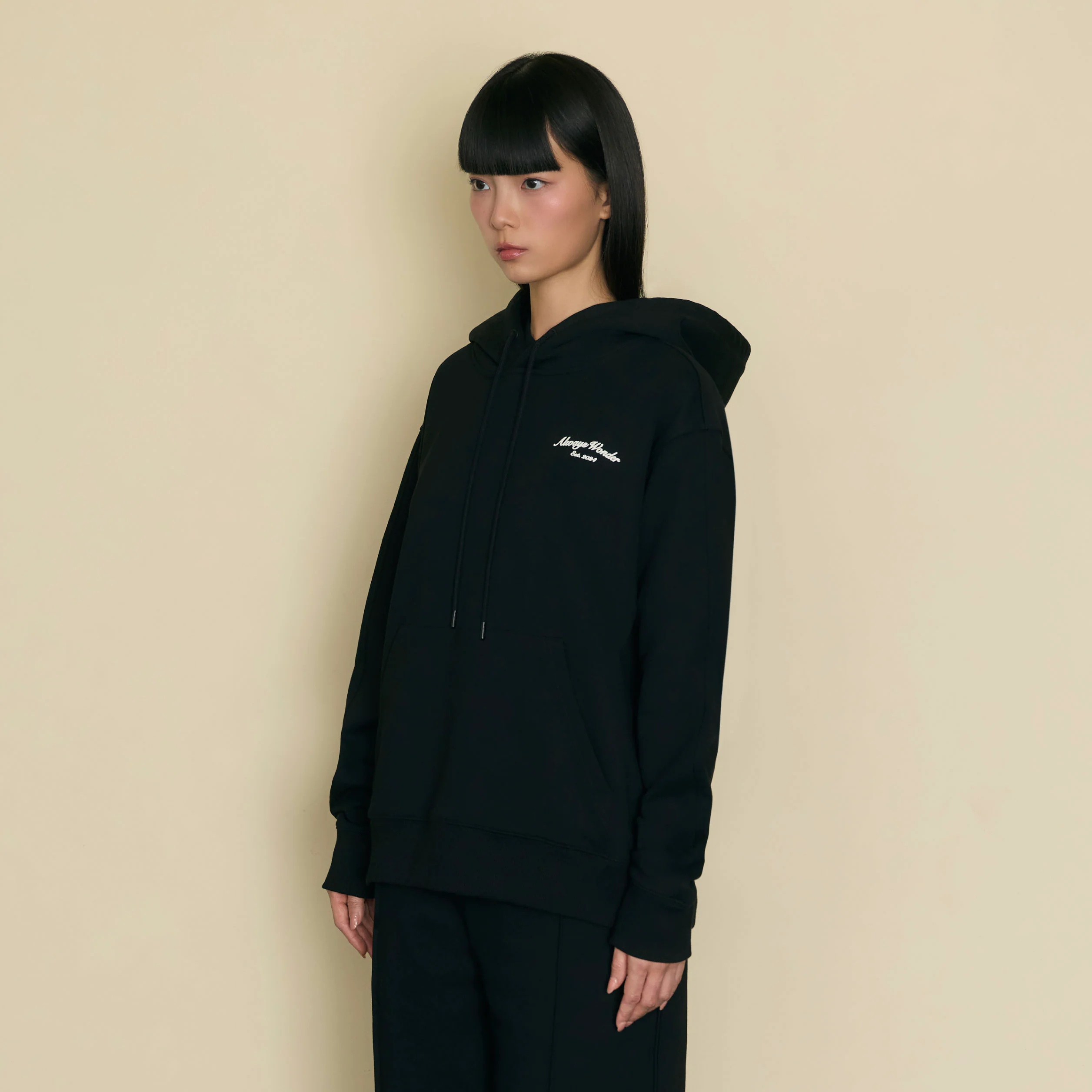 After silence hoodie | Charcoal - Image 3