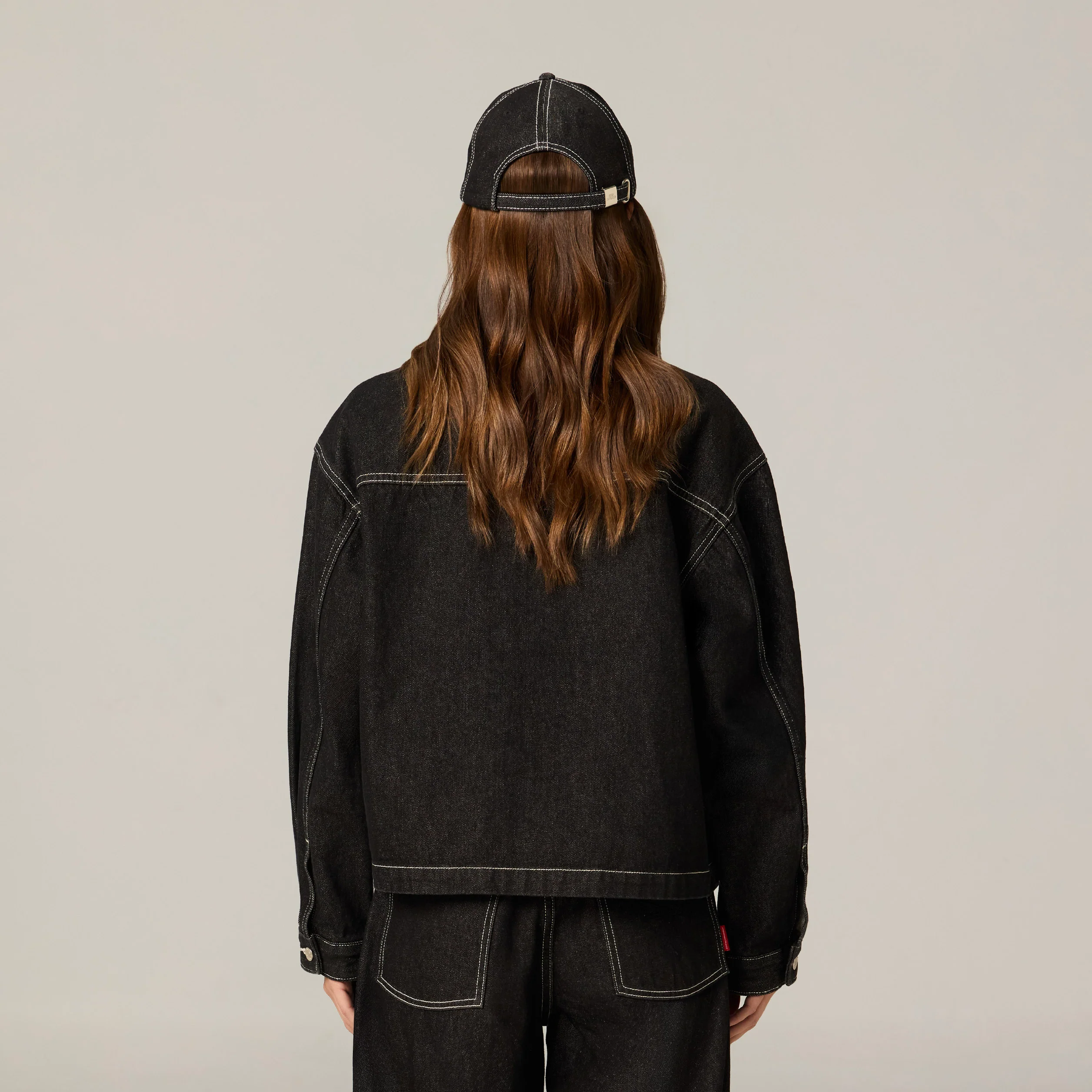 After the Spotlight Denim Jacket | Midnight Silence - Image 5