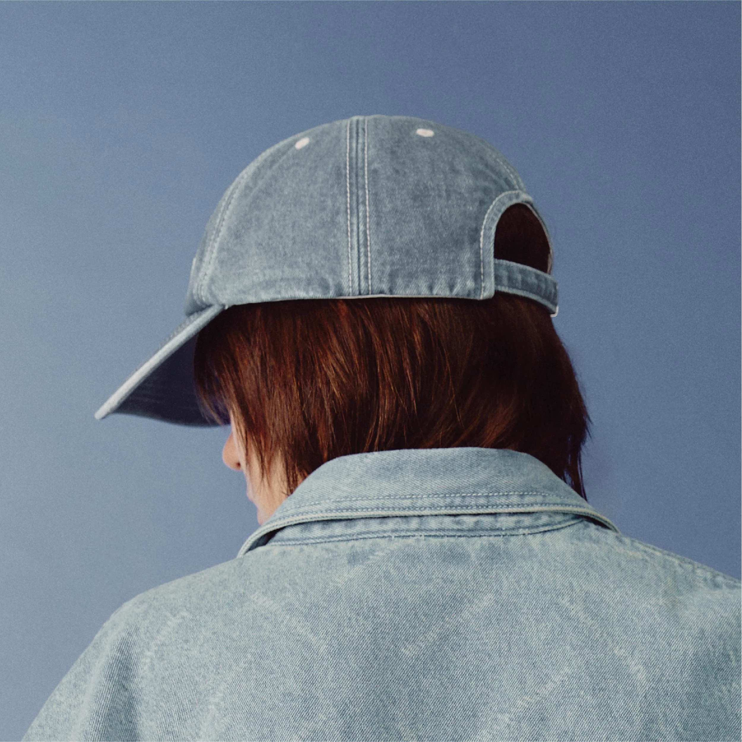 Always Essential Logo Cap | Washed Sky Blue - Image 4