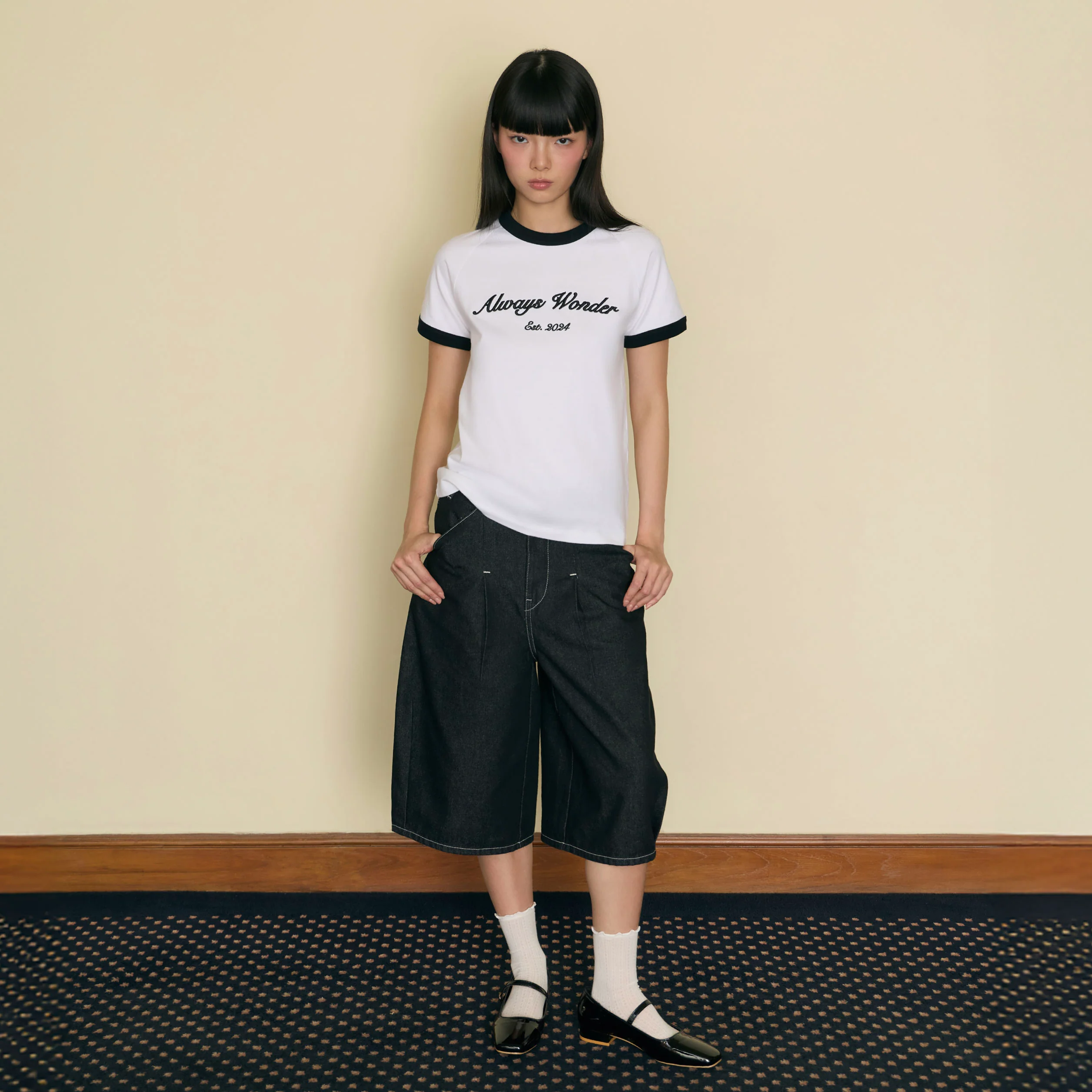 Always Familiar Ringer Tee | Quiet Ivory - Image 5