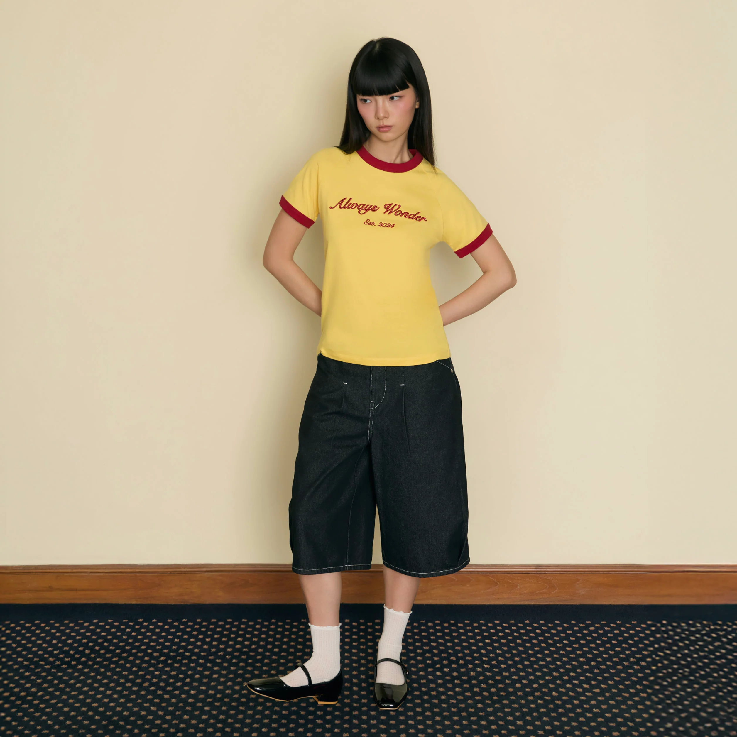 Always Familiar Ringer Tee | Soft Butter - Image 6