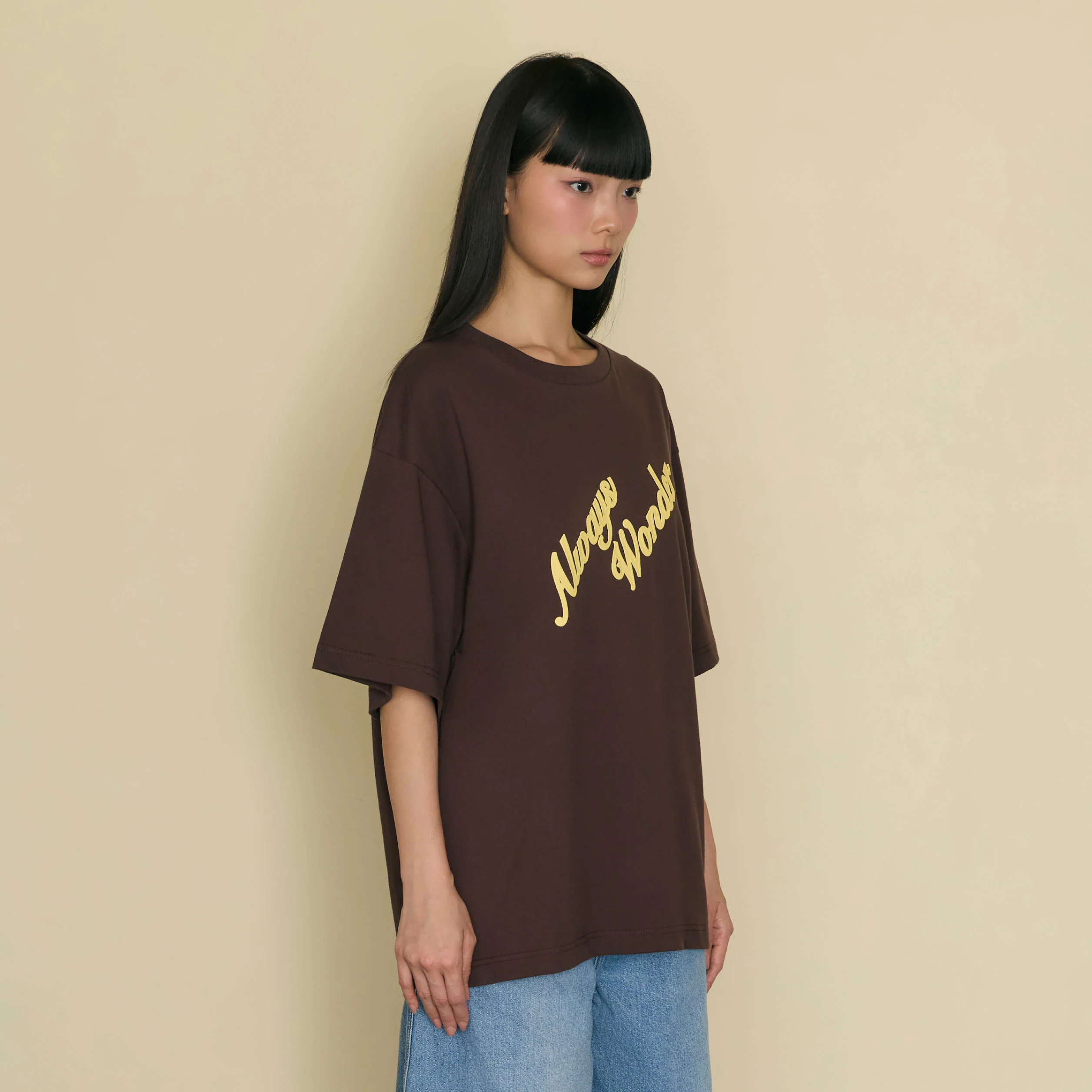 Always Presense Oversized Tee | Burnt Umber - Image 4