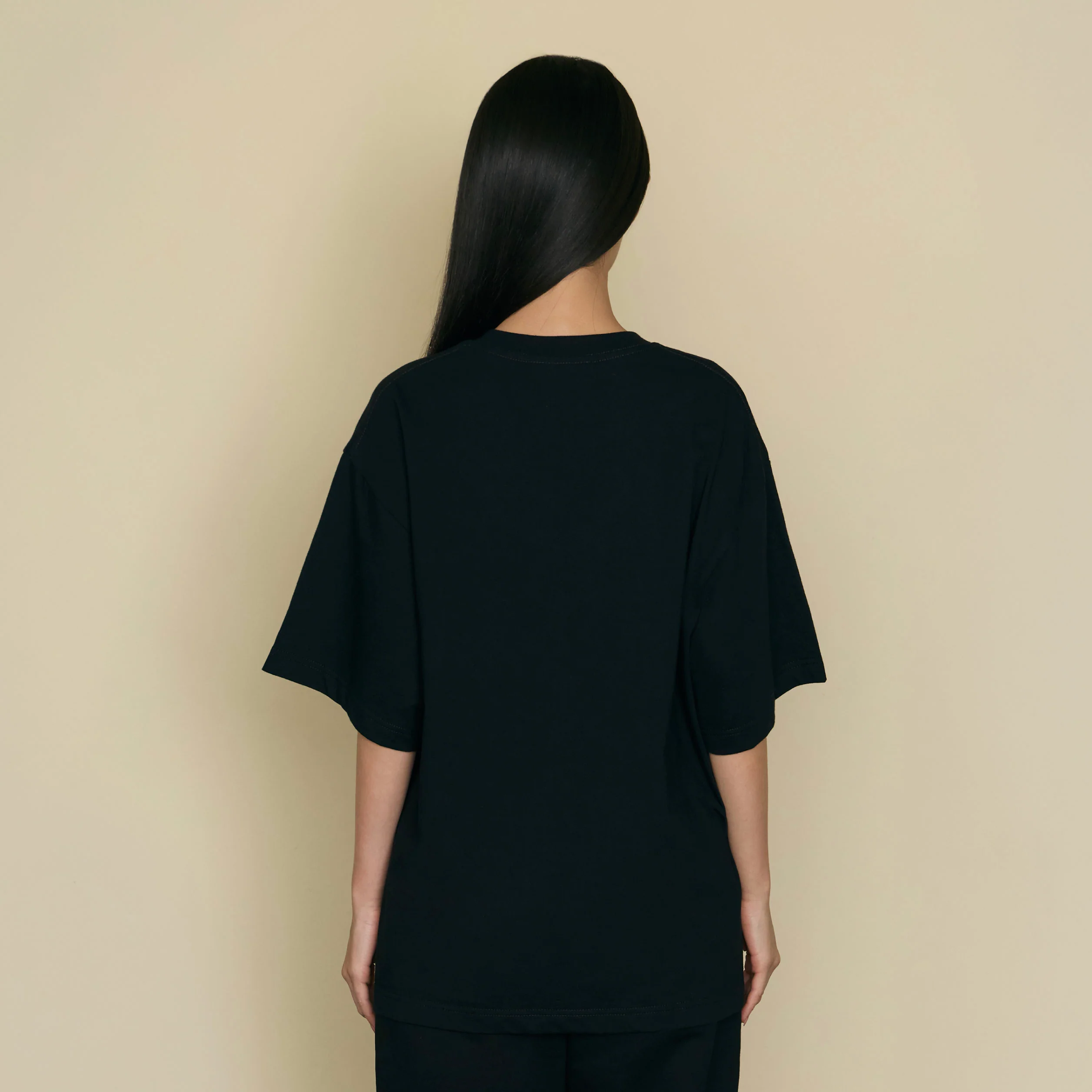 Always Presense Oversized Tee | Charcoal - Image 5