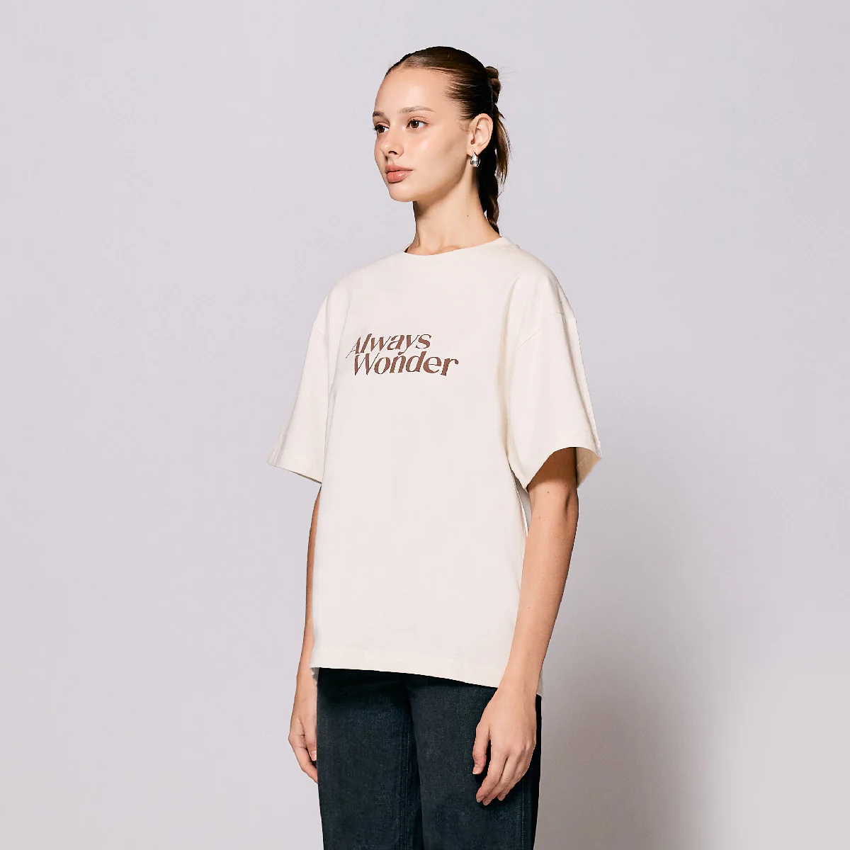 AlwaysWonder | 'A Digital Heartbeat' Cream T-Shirt - Image 3