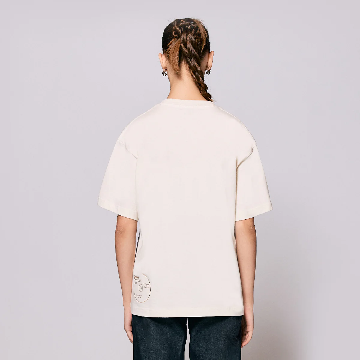 AlwaysWonder | 'A Digital Heartbeat' Cream T-Shirt - Image 5