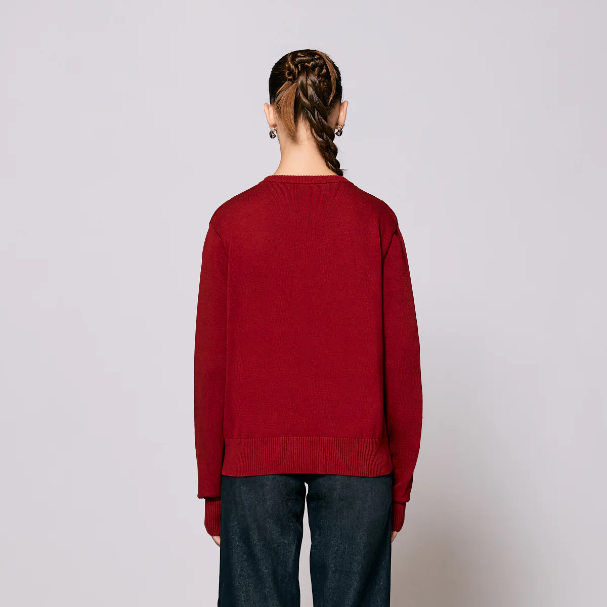 AlwaysWonder | 'A Digital Heartbeat' Rosewood Cardigan - Image 5