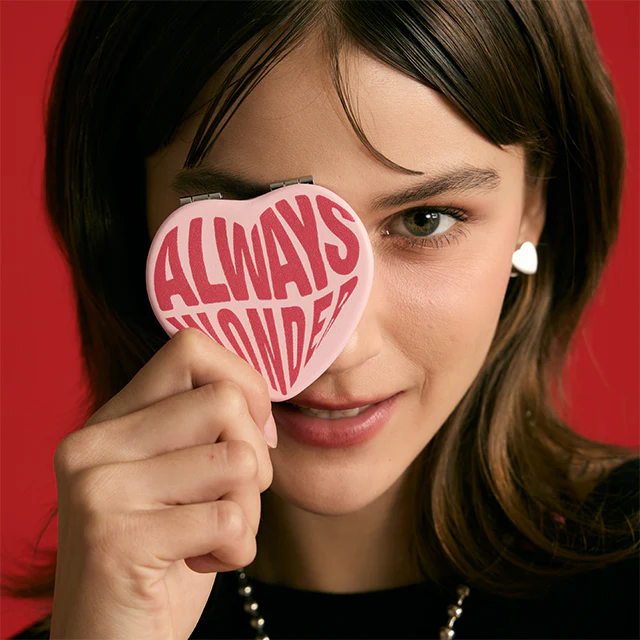 AlwaysWonder | 'Roll with Love' Pink Mirror - Image 6