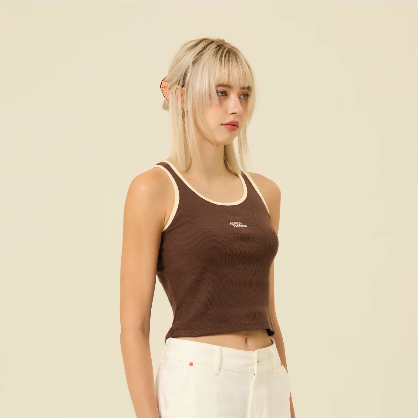 Brown Tank Top | Untitled Shade - Image 4