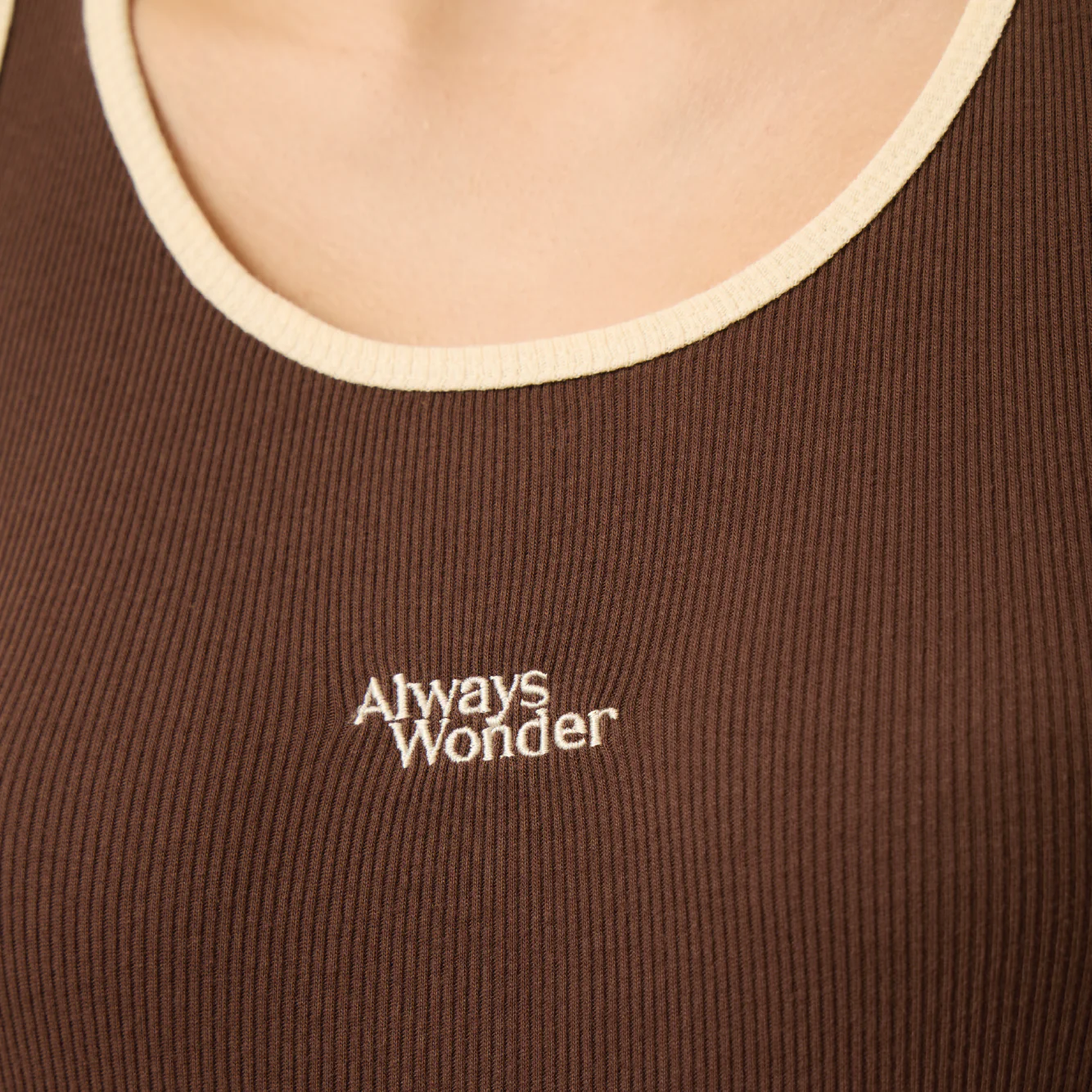 Brown Tank Top | Untitled Shade - Image 6