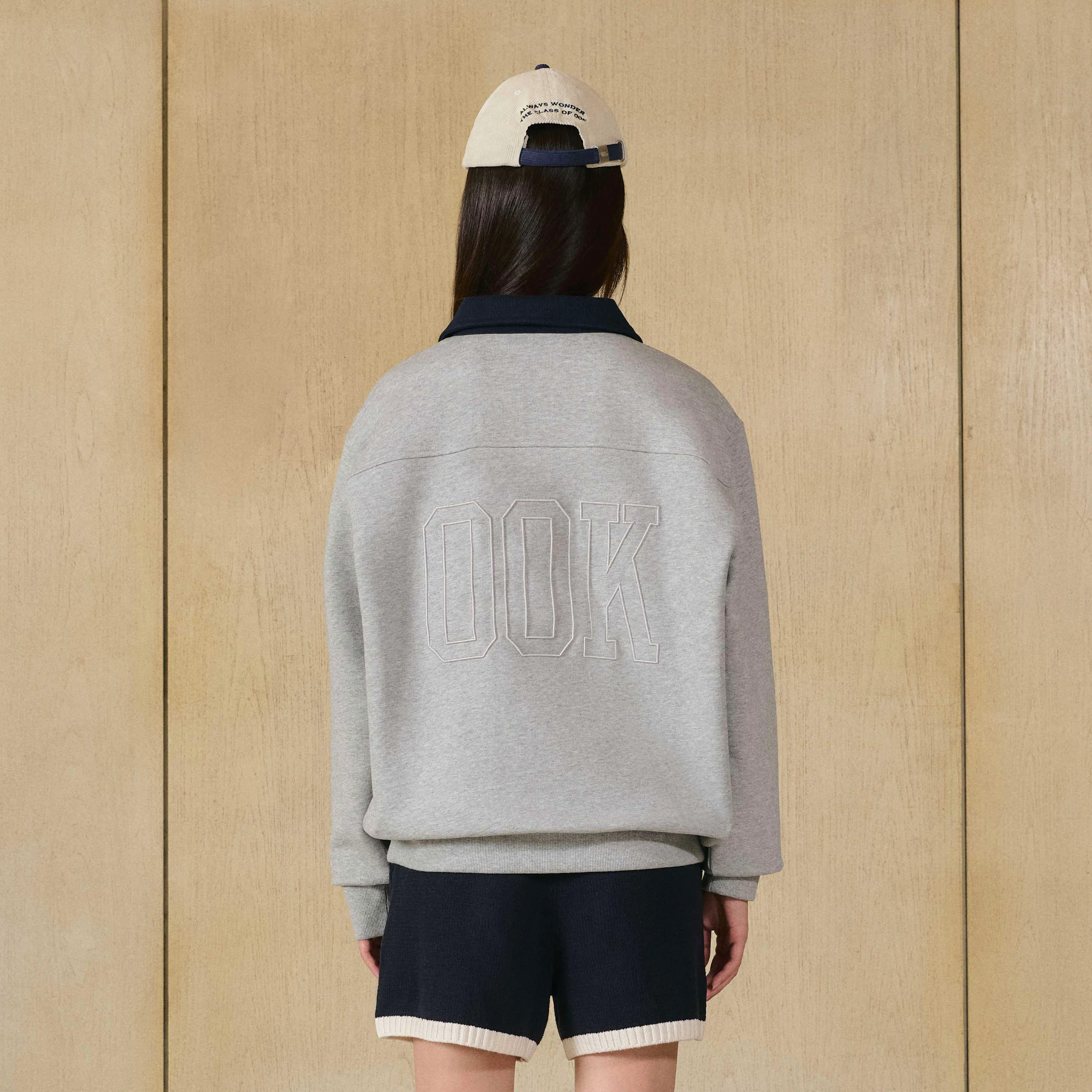 Campus Half-Zip Sweater | Locker Gray - Image 5
