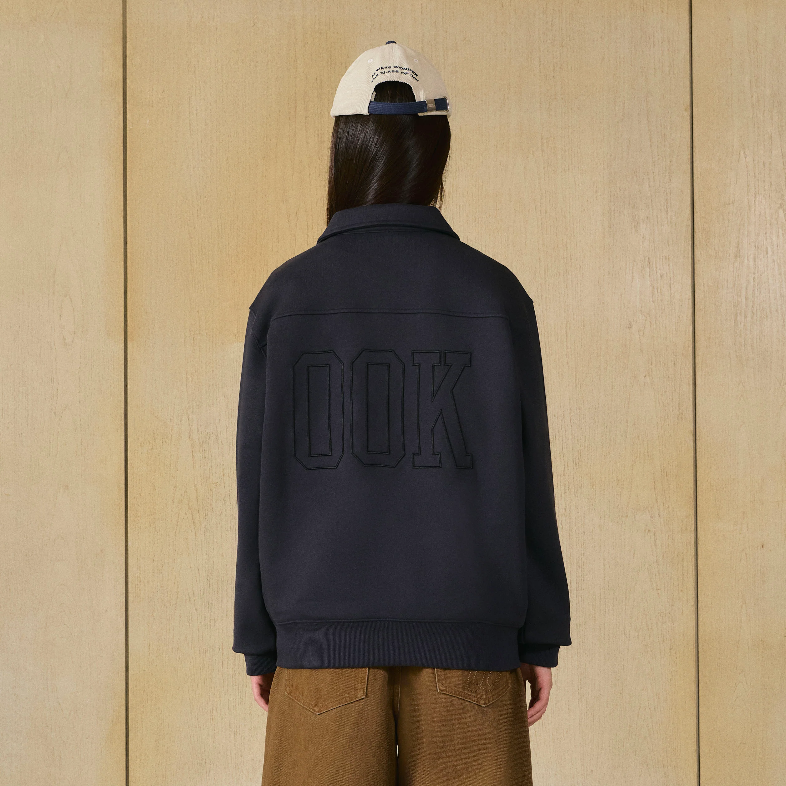 Campus Half-Zip Sweater | Navy Ink - Image 5