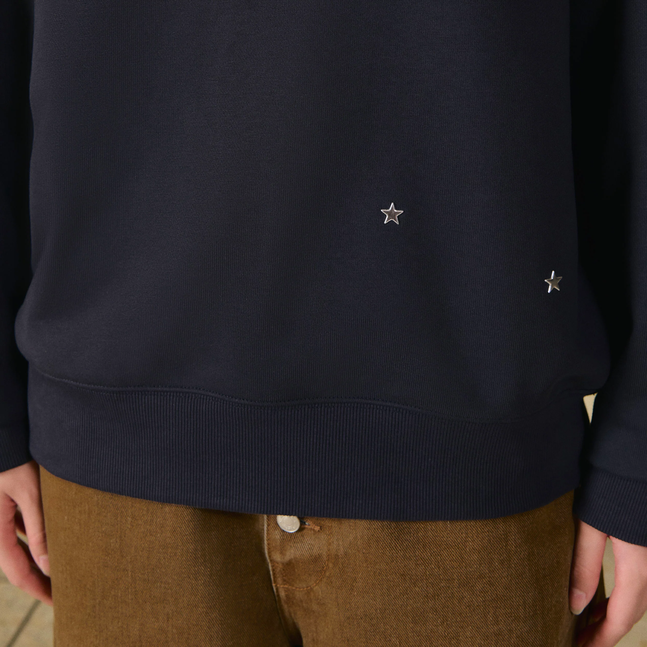 Campus Half-Zip Sweater | Navy Ink - Image 6