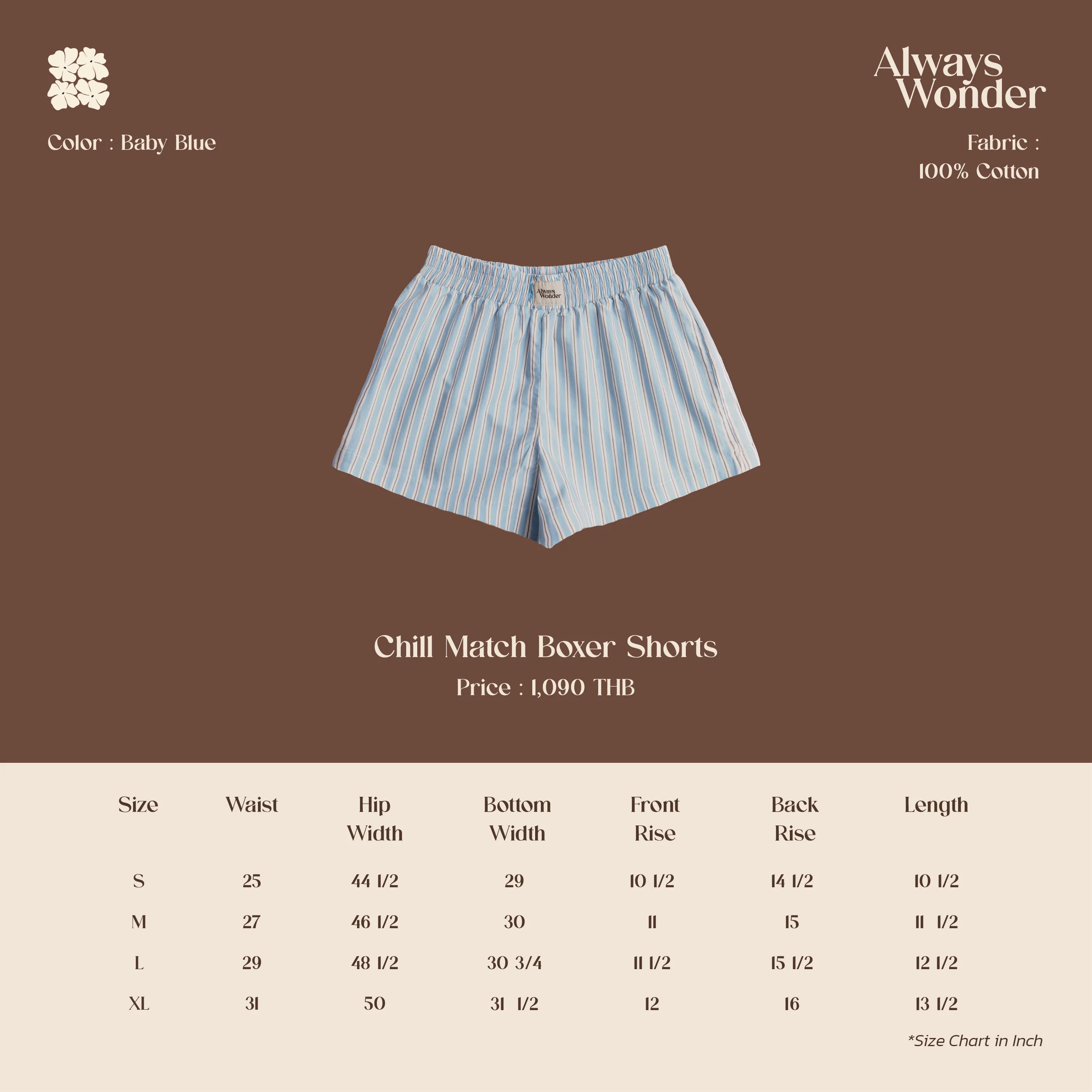 Chill Match Boxer Shorts | Baby Blue - Image 6
