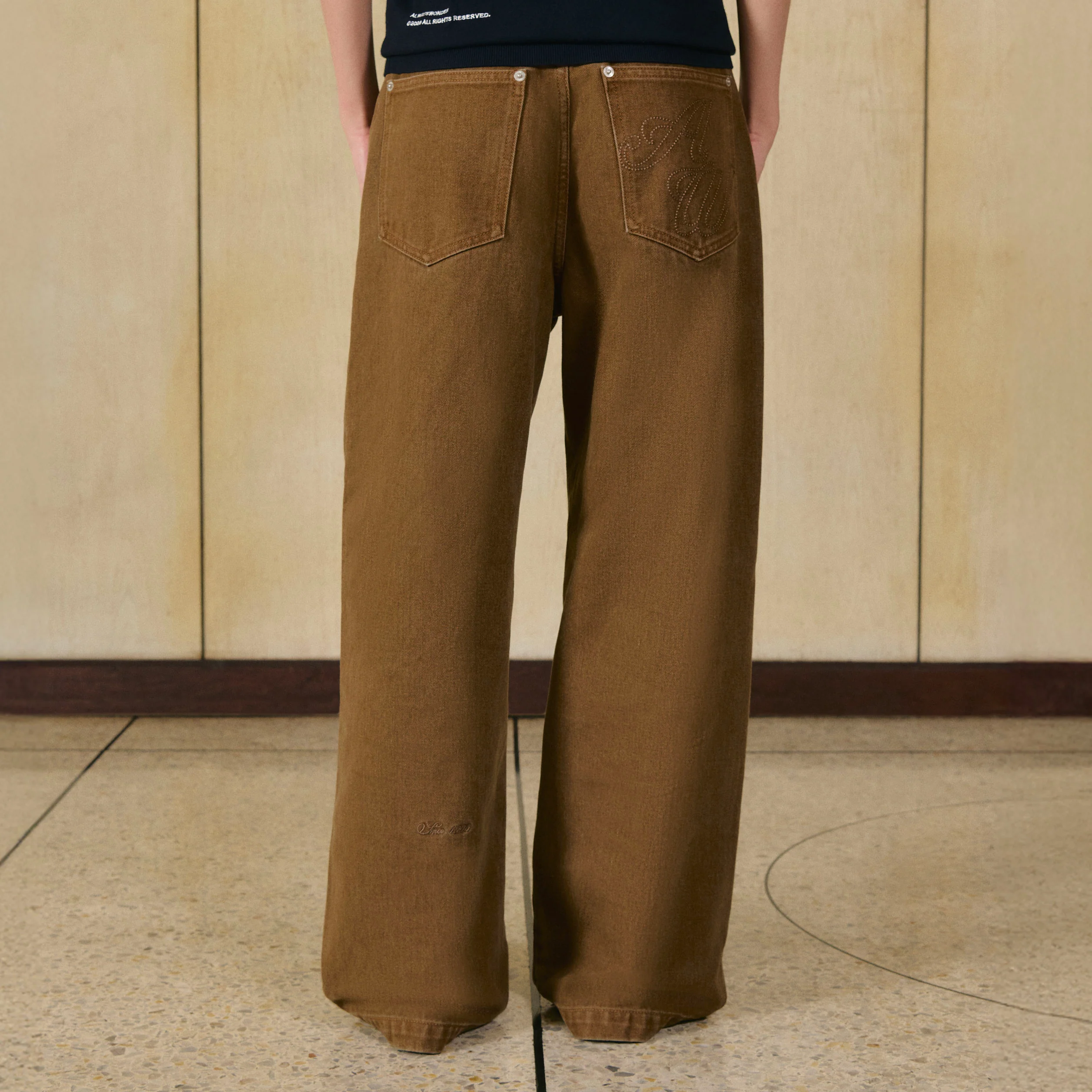 Club 00K Heritage Barrel Jeans | Roast Almond - Image 5