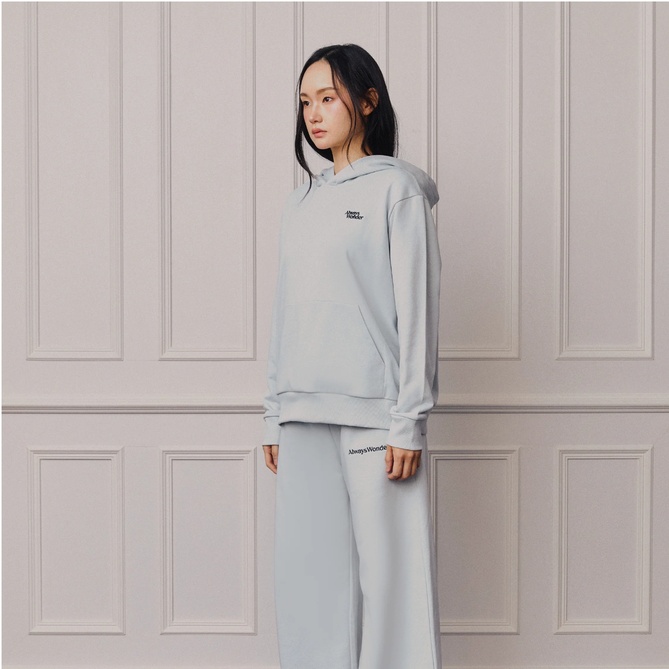 Flora Bloom Hoodie | Light Blue - Image 3