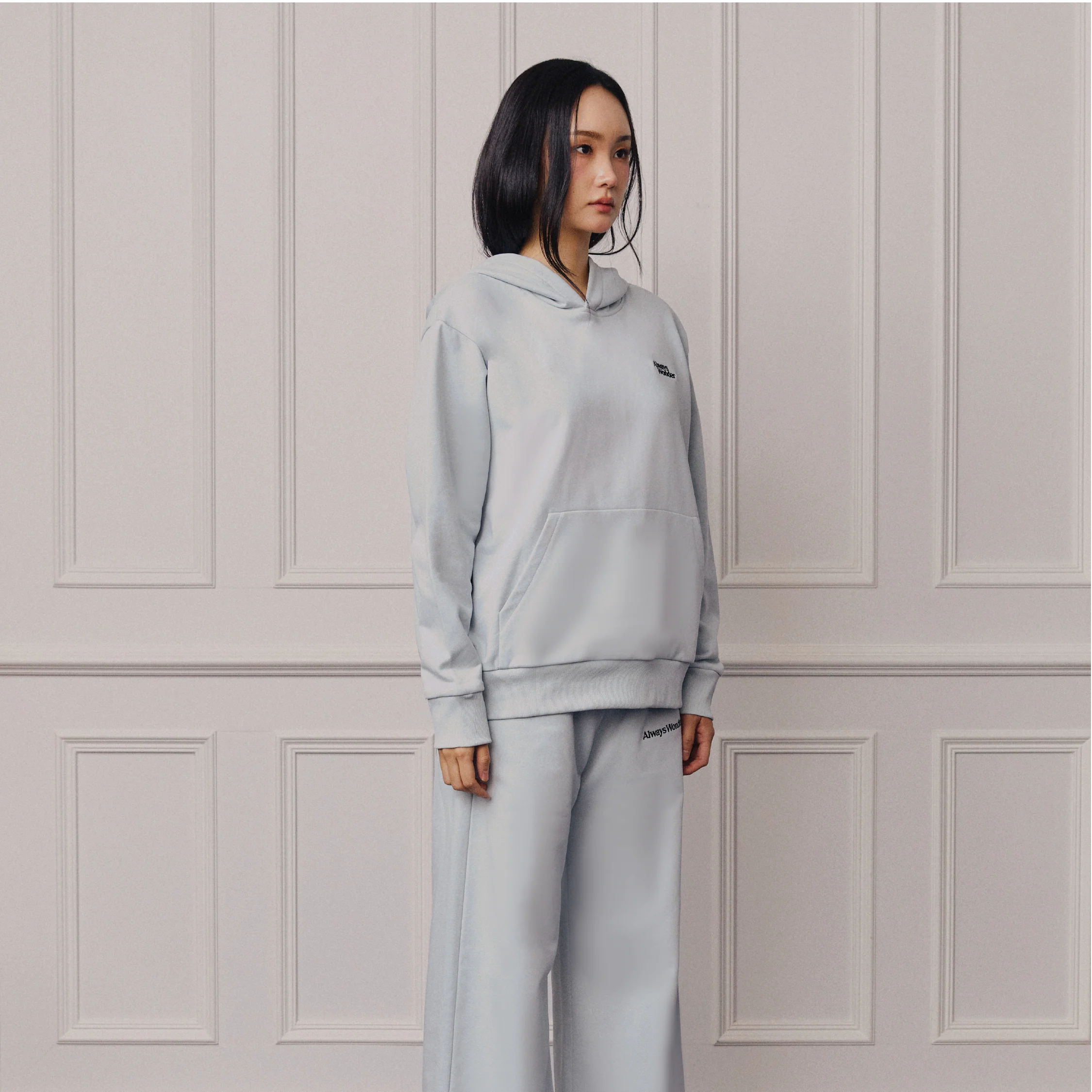 Flora Bloom Hoodie | Light Blue - Image 4