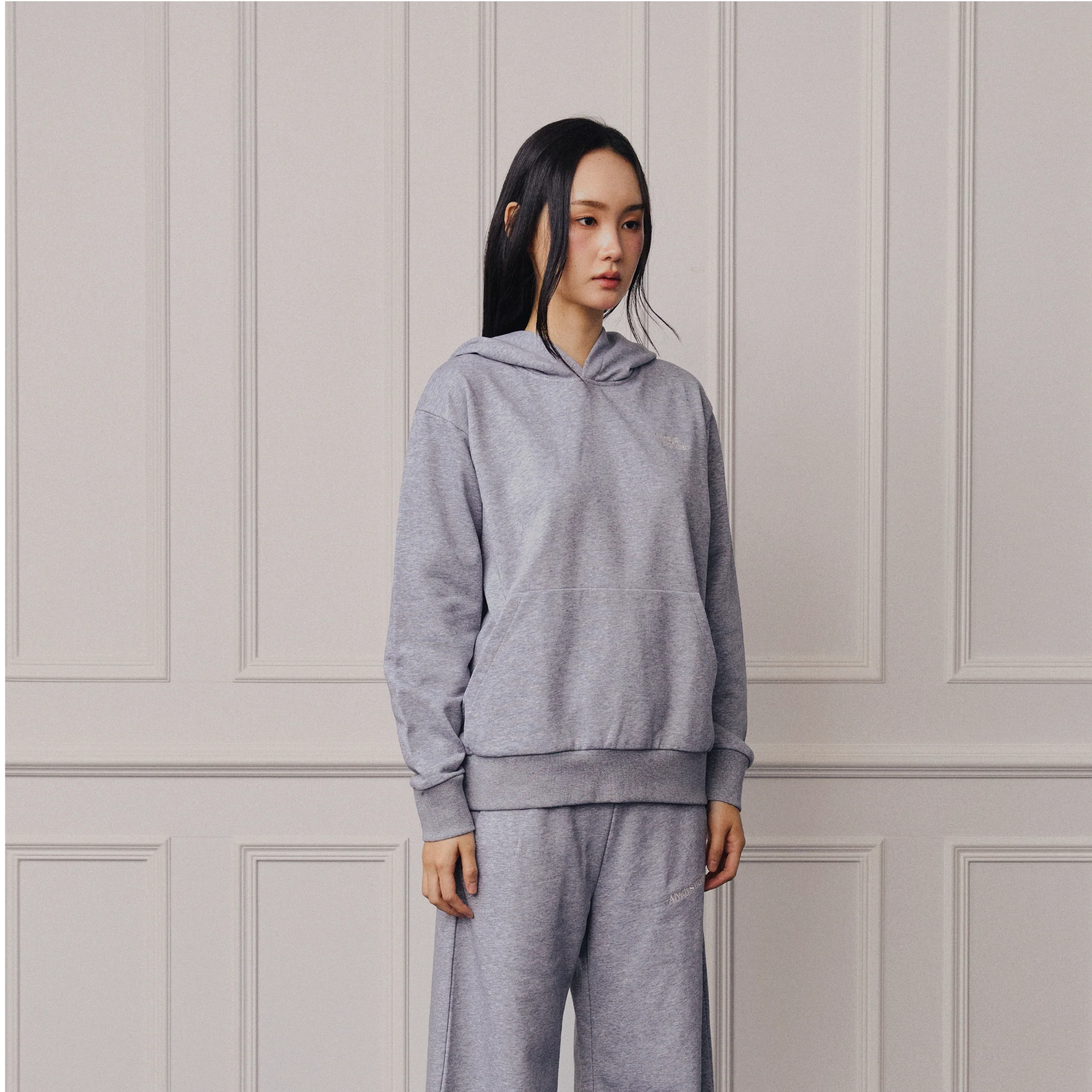 Flora Bloom Hoodie | Light Gray - Image 3
