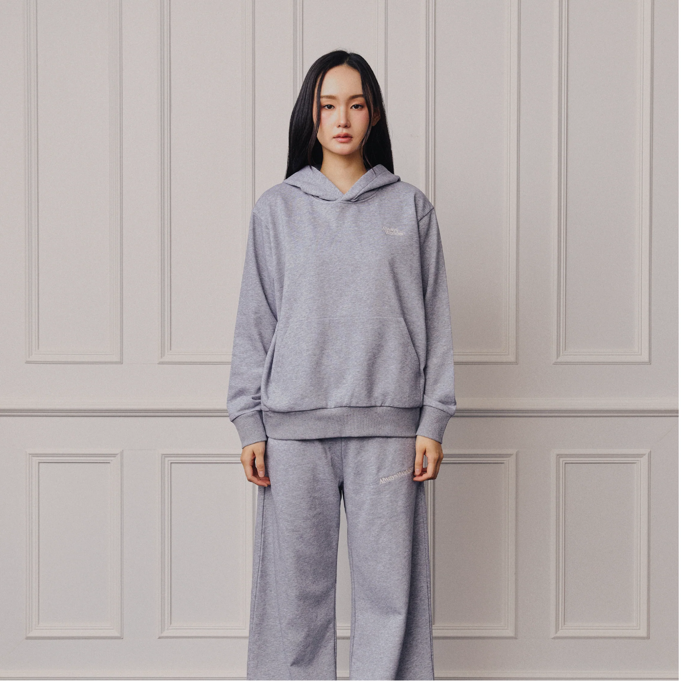 Flora Bloom Hoodie | Light Gray - Image 5