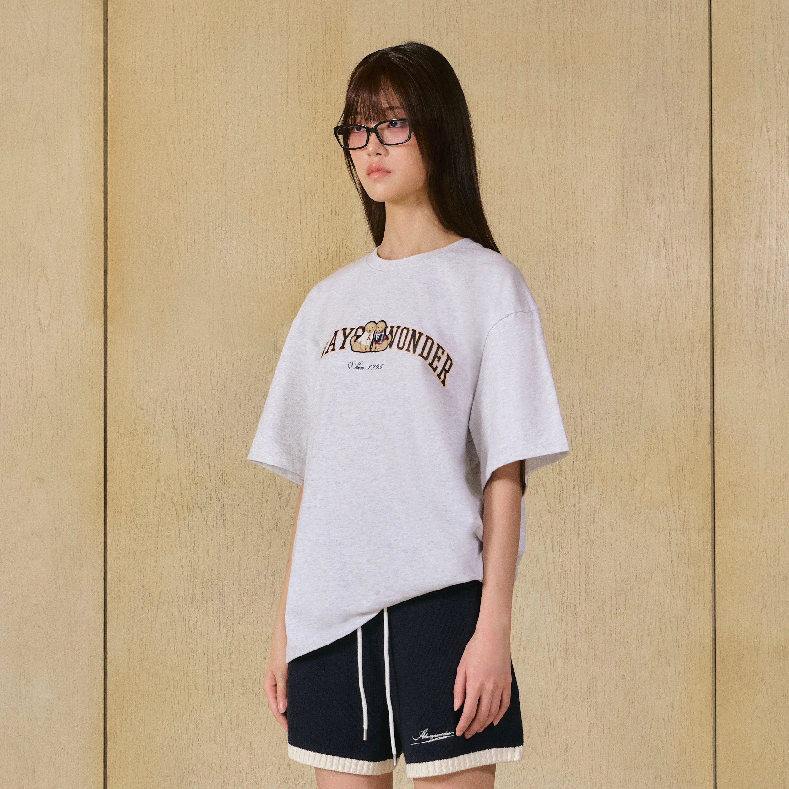 Homeroom Oversized Tee | Locker Gray - Image 3