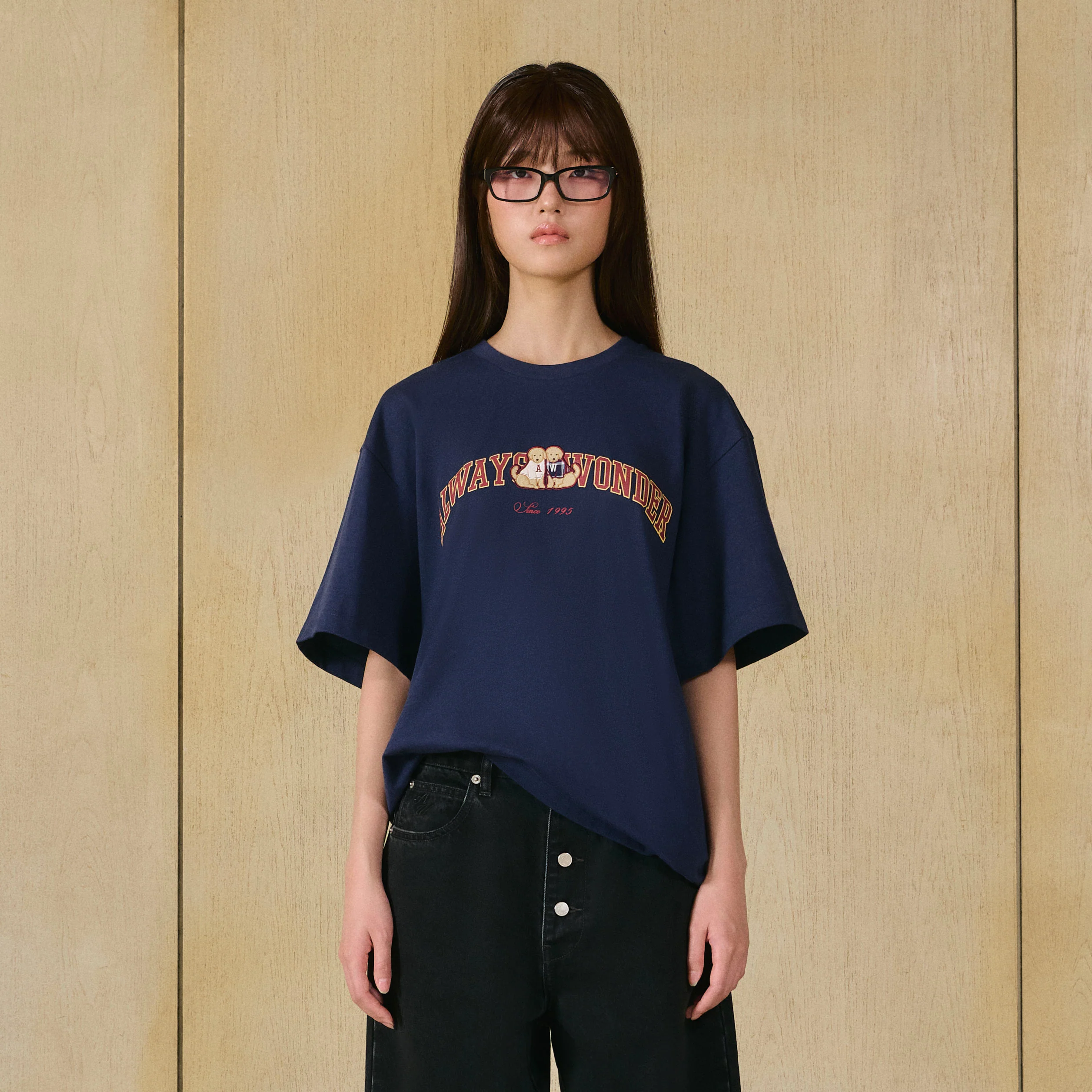 Homeroom Oversized Tee | Navy Ink - Image 2