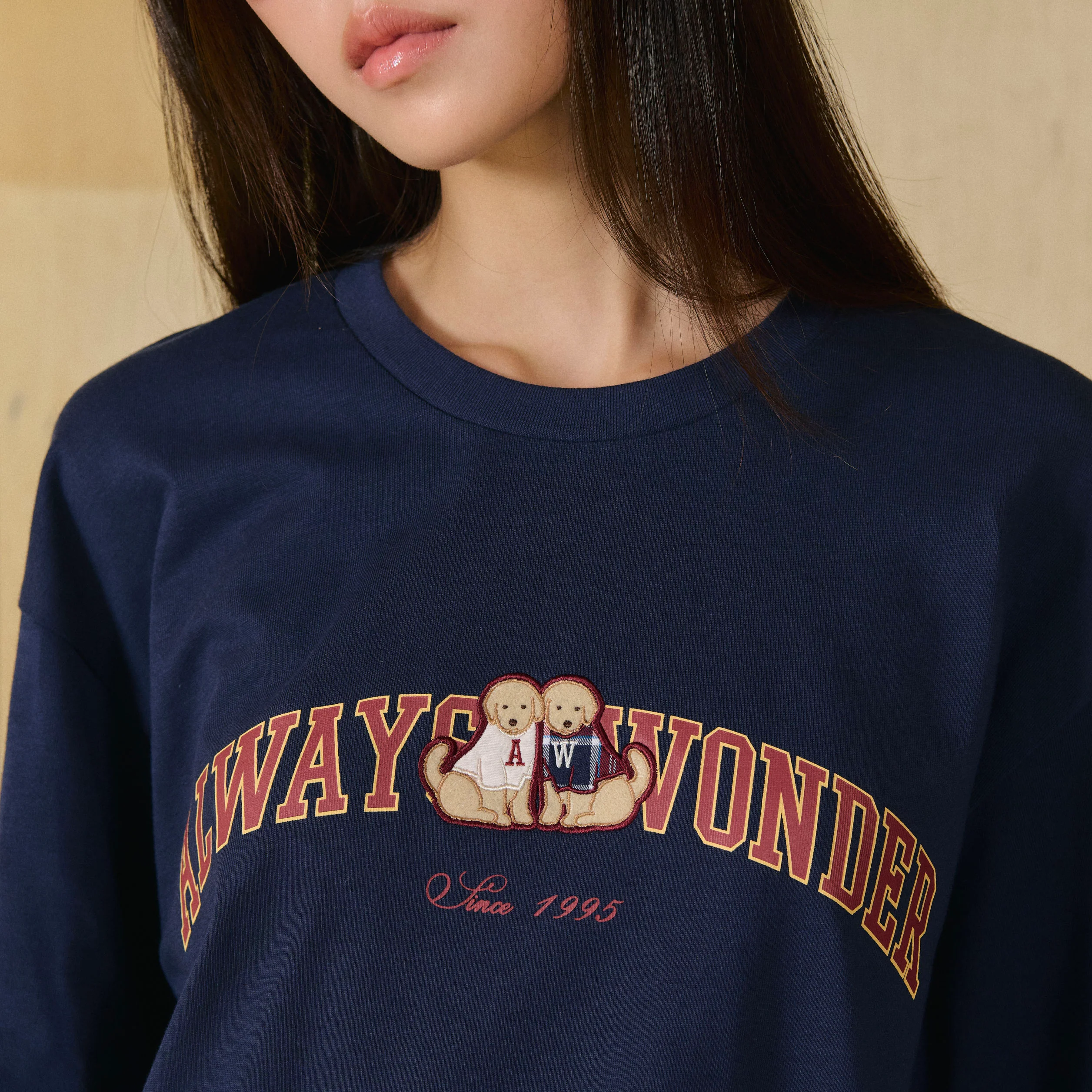 Homeroom Oversized Tee | Navy Ink - Image 6