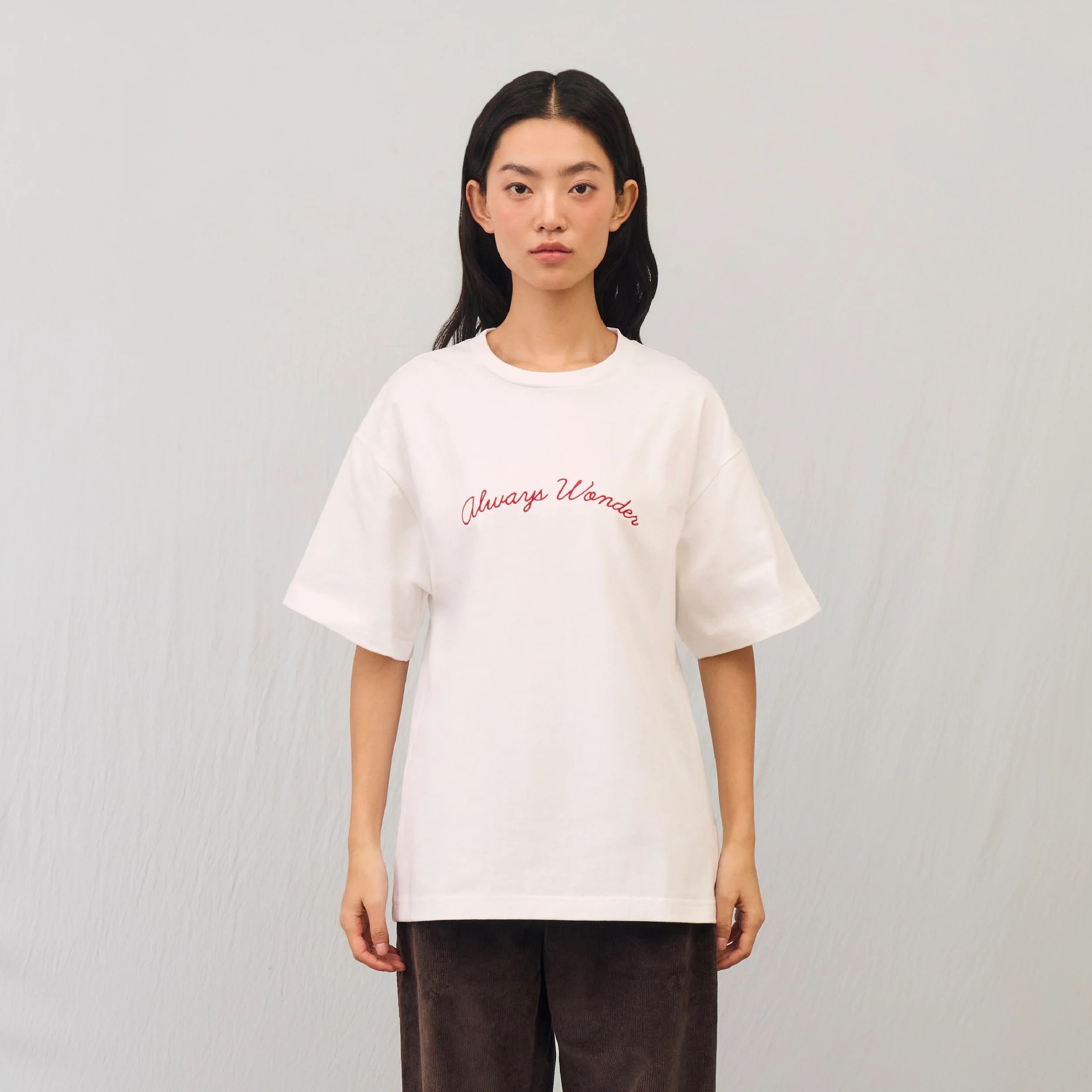 Homey Days Oversized Tee | White cloud - Image 2