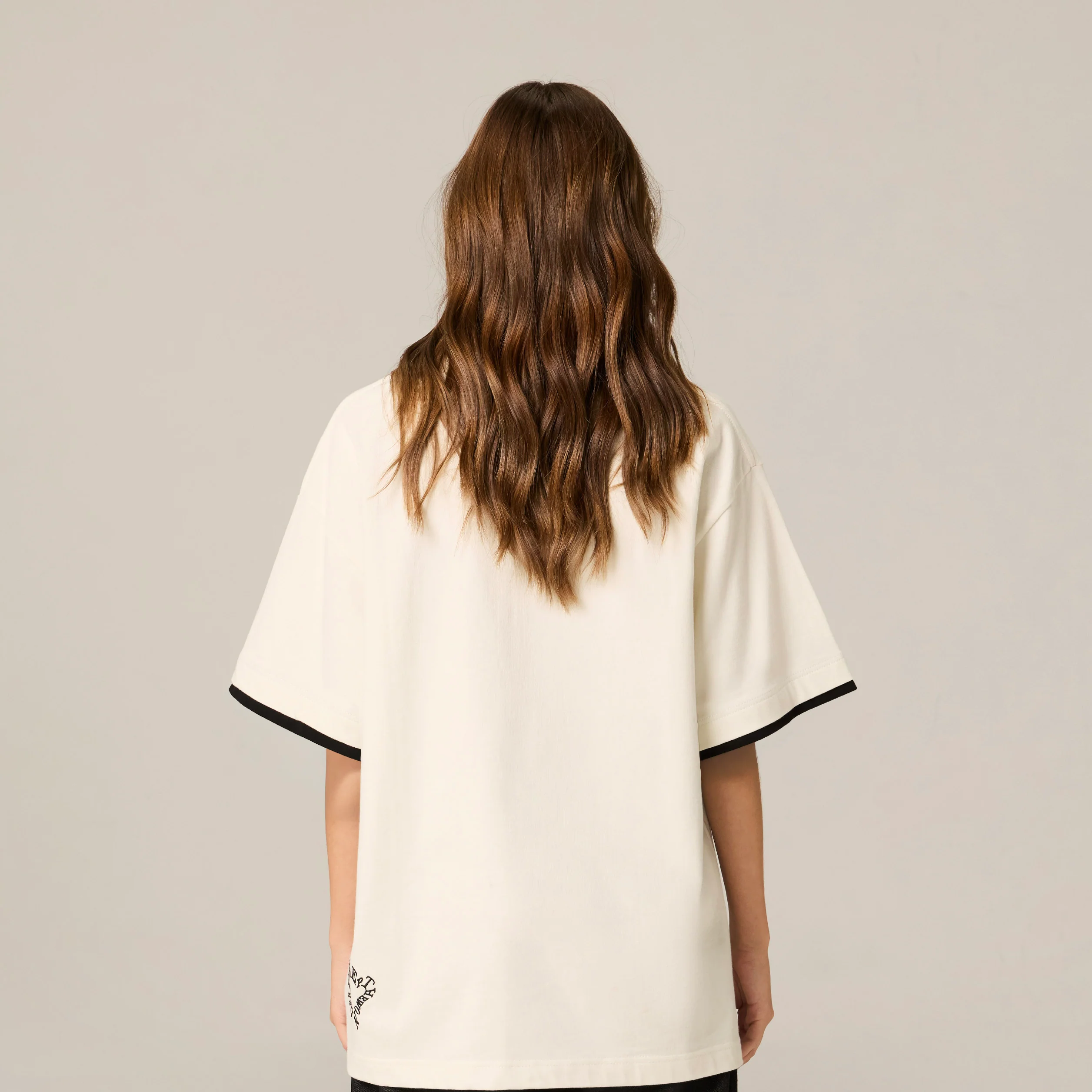 Keep the Wonder Layered Tee | Oat Milk - Image 5