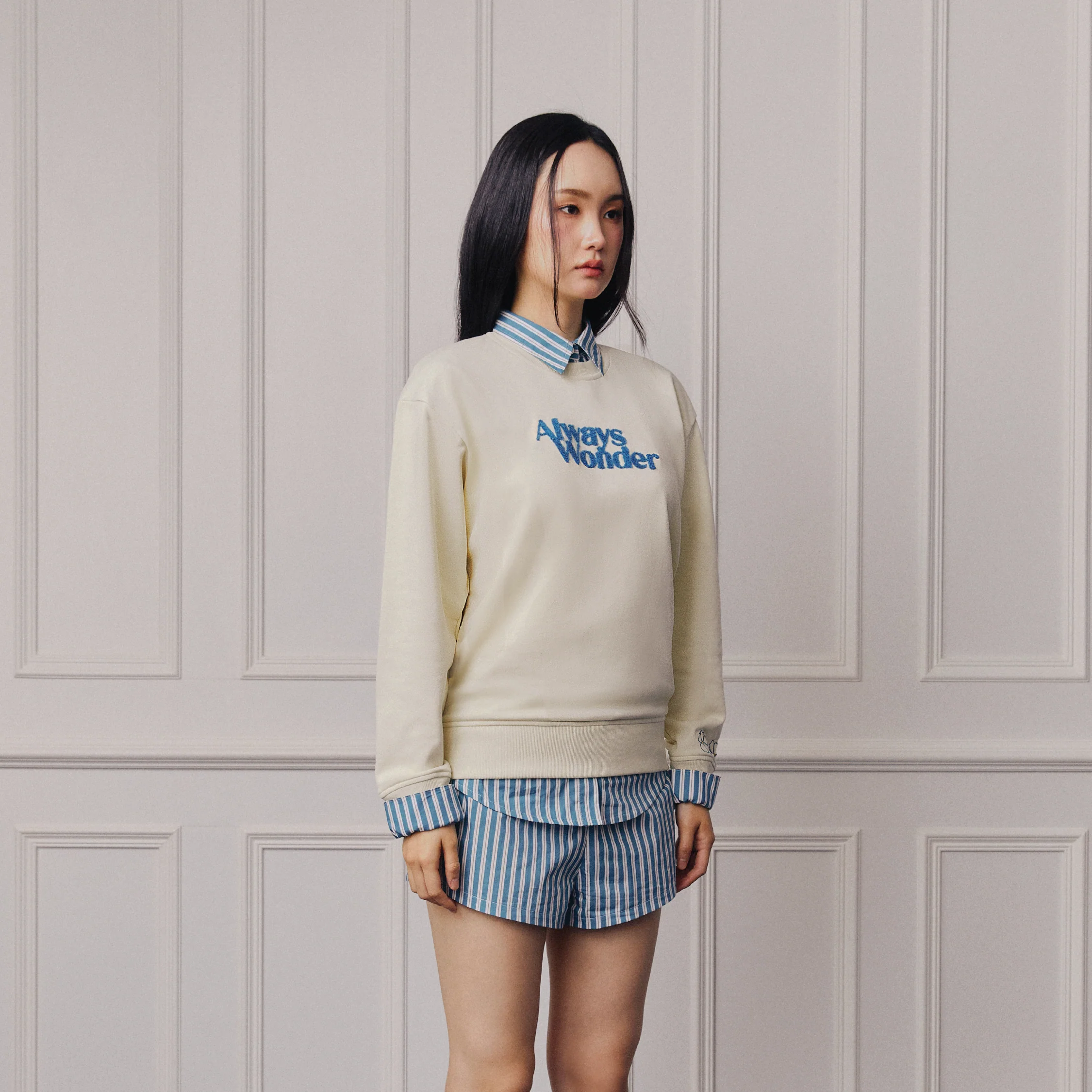 Light Layer Sweater | Ivory Sky - Image 4