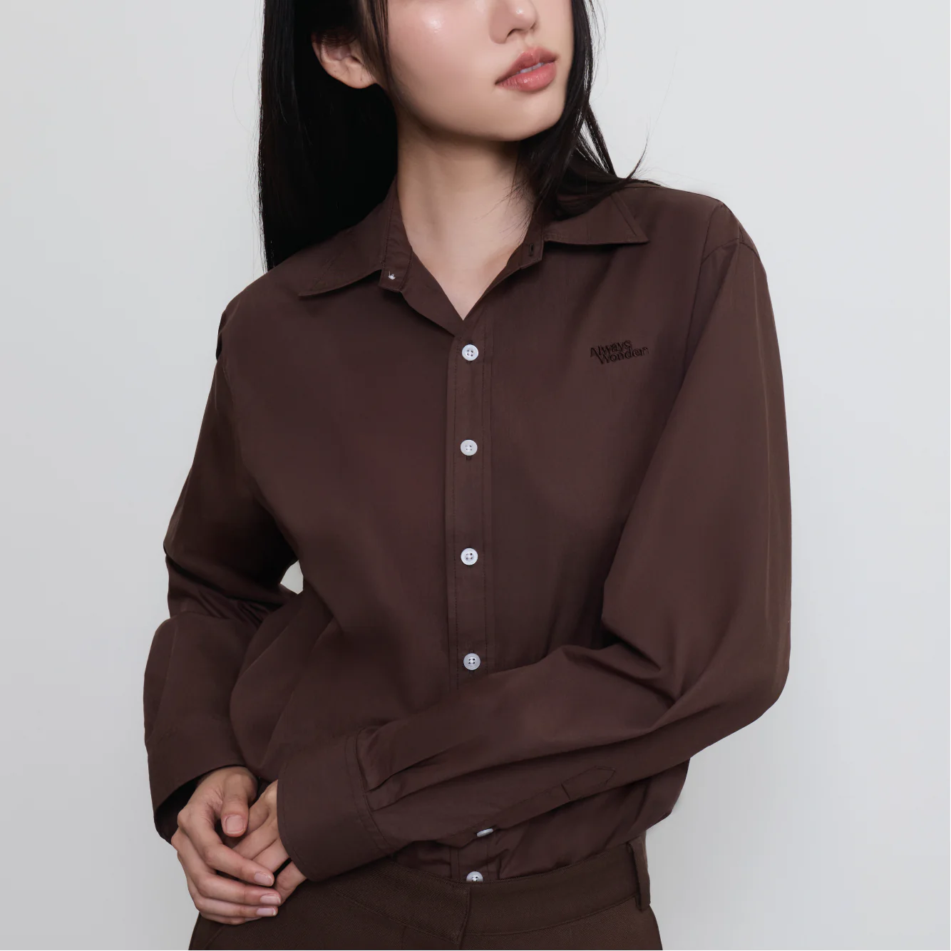 Morning Brief Shirt | Espresso Brown - Image 7