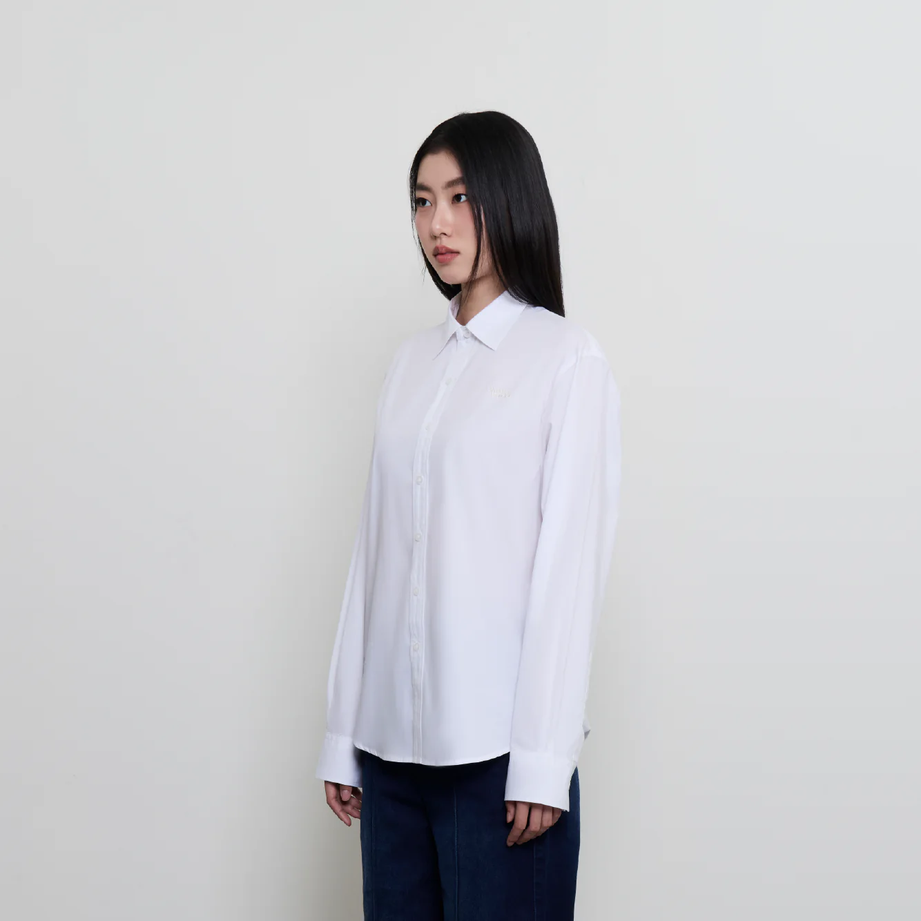 Morning Brief Shirt | White Chalk - Image 3