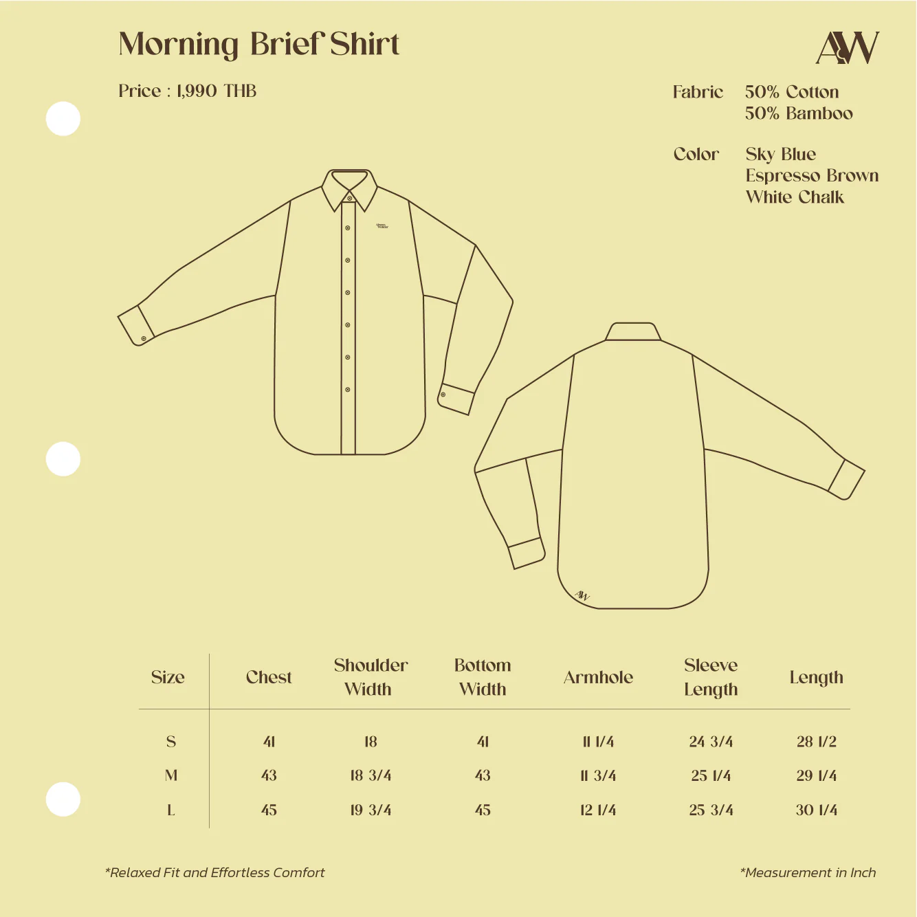 Morning Brief Shirt | Espresso Brown - Image 8