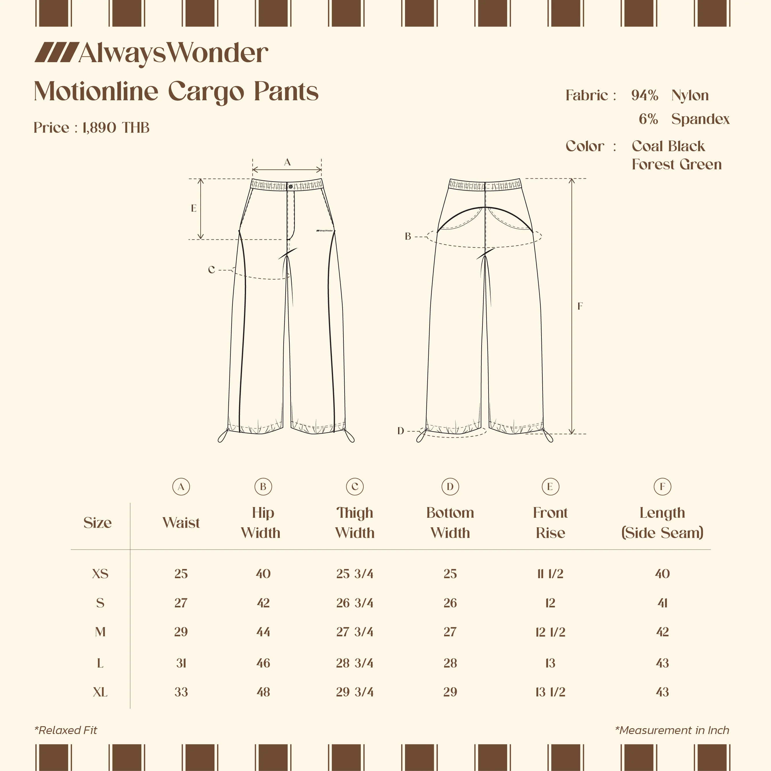 Motionline Cargo Pants | Forest Green - Image 6