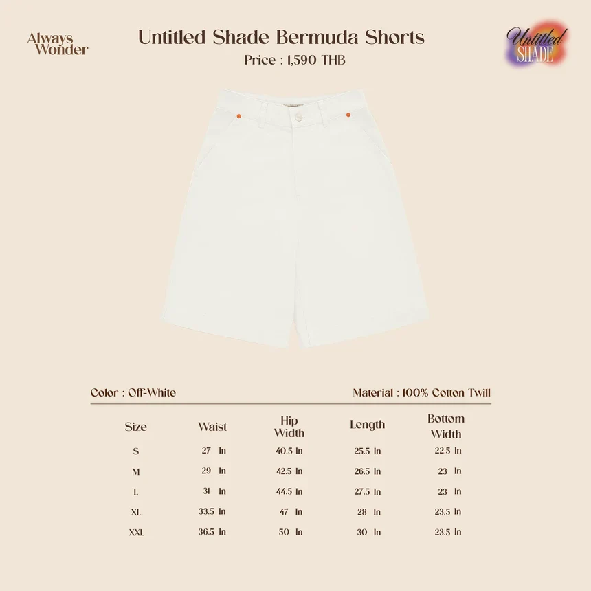 Off White Bermuda shorts | Untitled Shade - Image 8