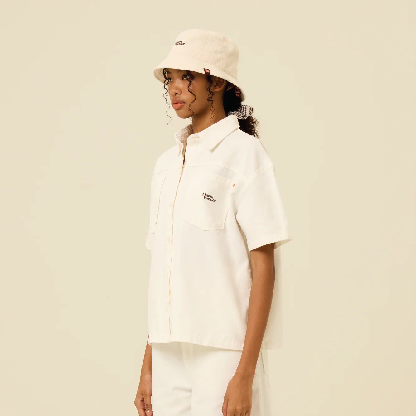 Off White Short Sleeves Shirts | Untitled Shade - Image 3