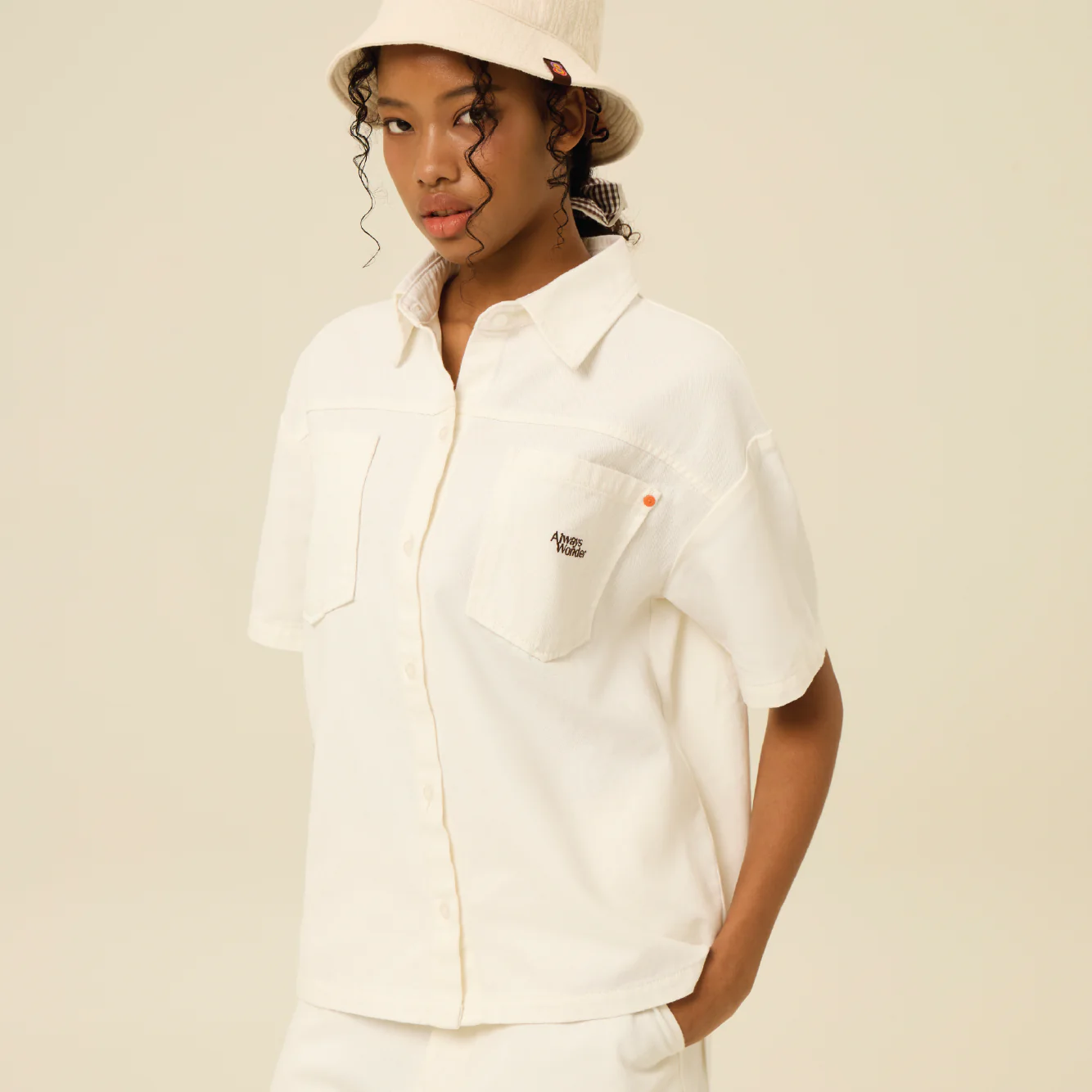 Off White Short Sleeves Shirts | Untitled Shade - Image 6