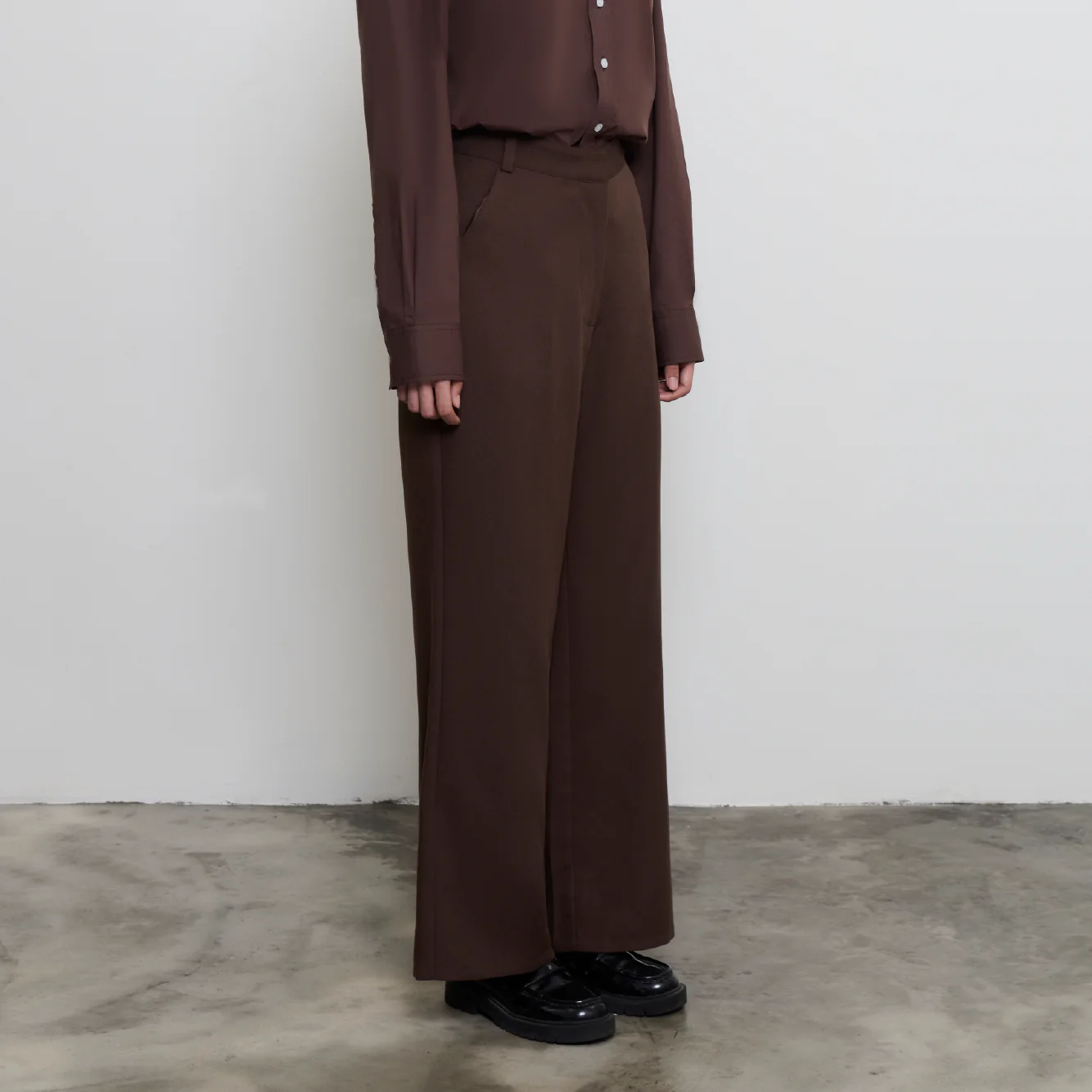 Office Classic Trousers | Espresso Brown - Image 4