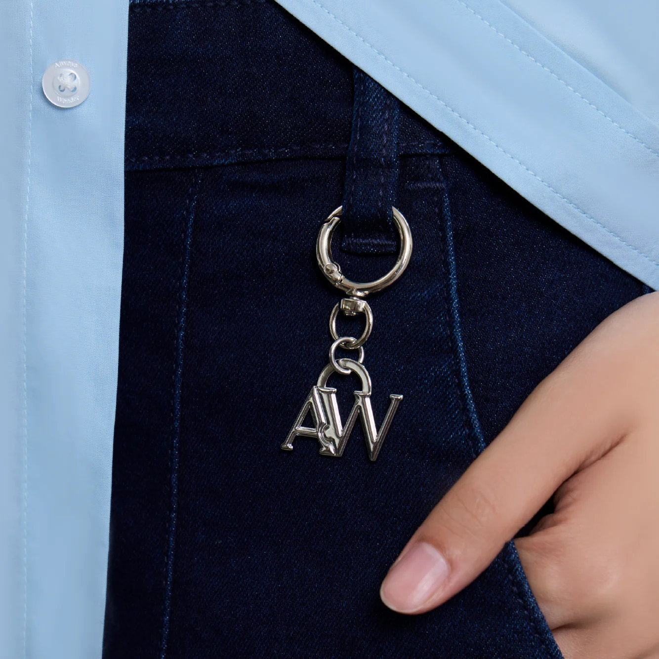 Office Denim Trousers | Indigo - Image 6