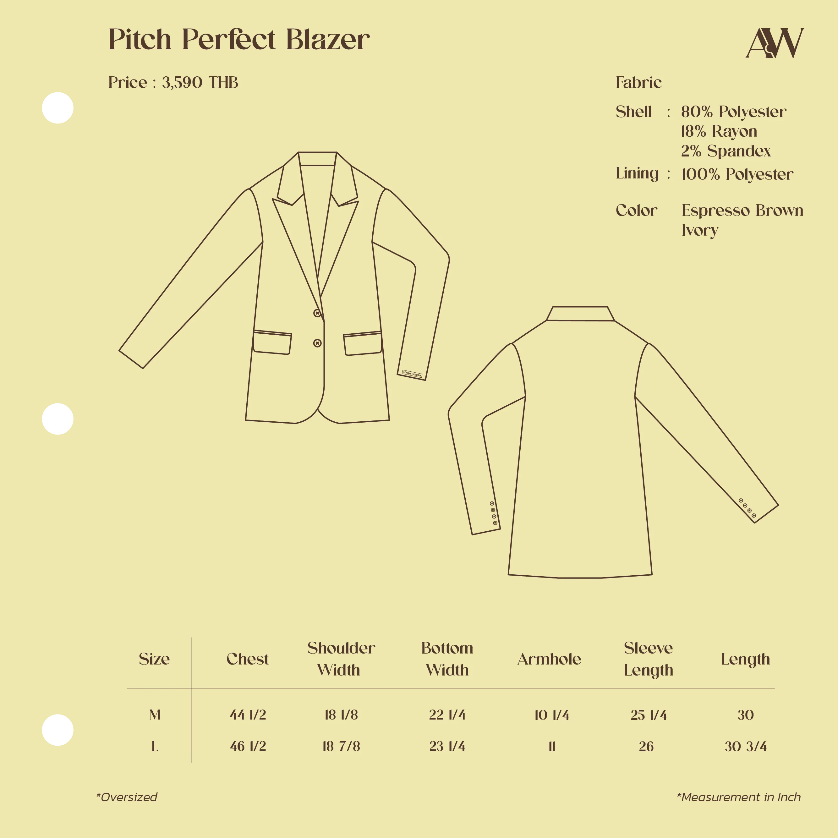 Pitch Perfect Blazer | Ivory - Image 8