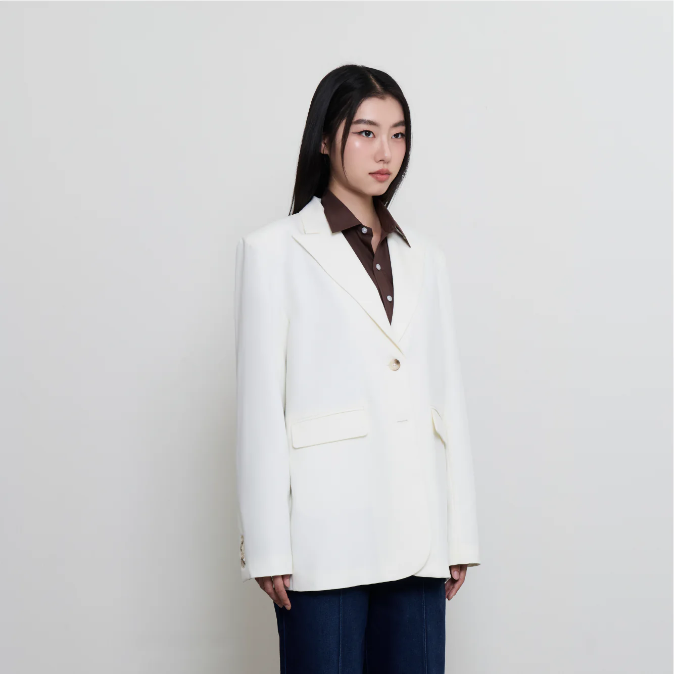 Pitch Perfect Blazer | Ivory - Image 4