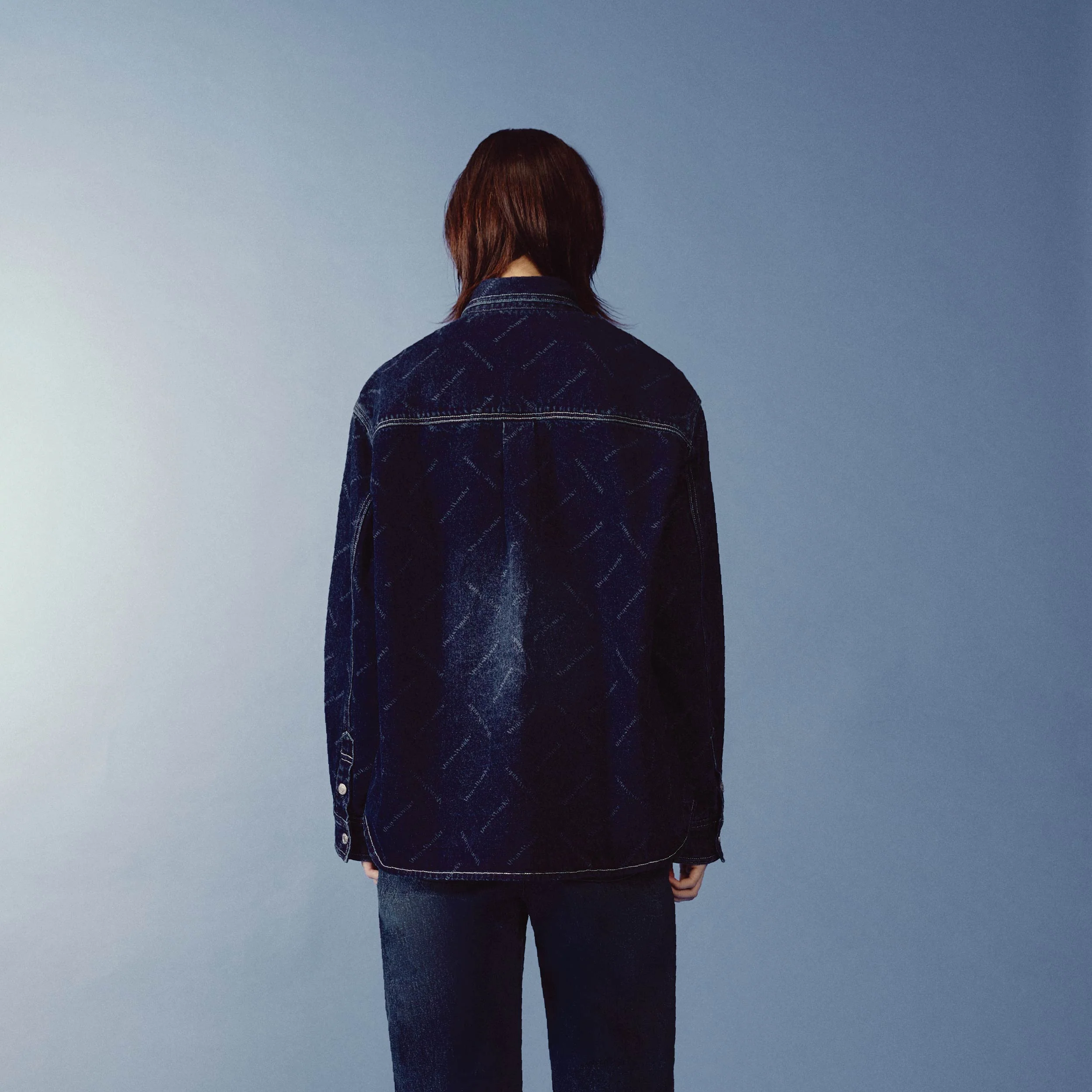 Monogram Flow Denim Jacket | Deep Indigo - Image 5