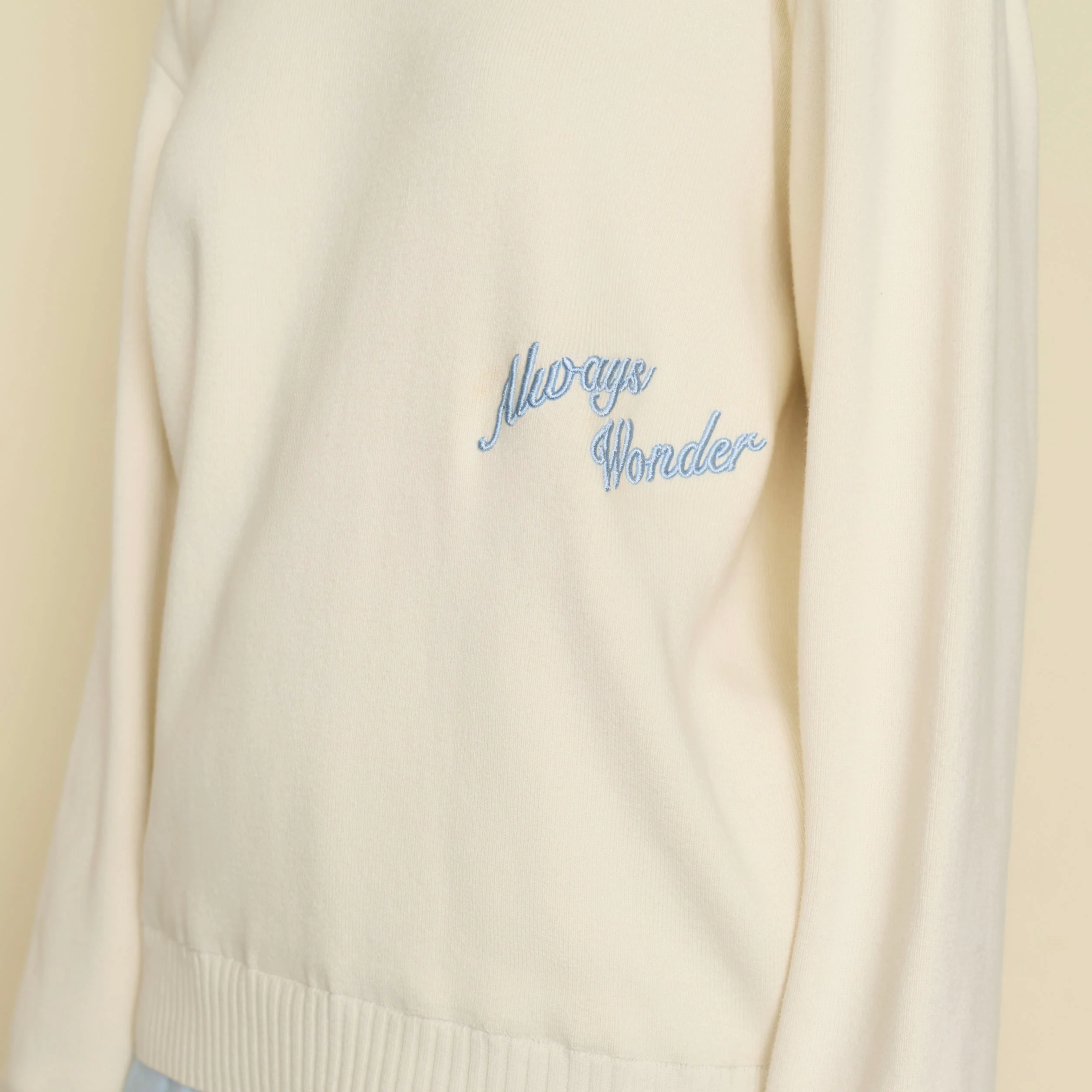 Quiet Layered Sweater | Ivory Mist - Image 6
